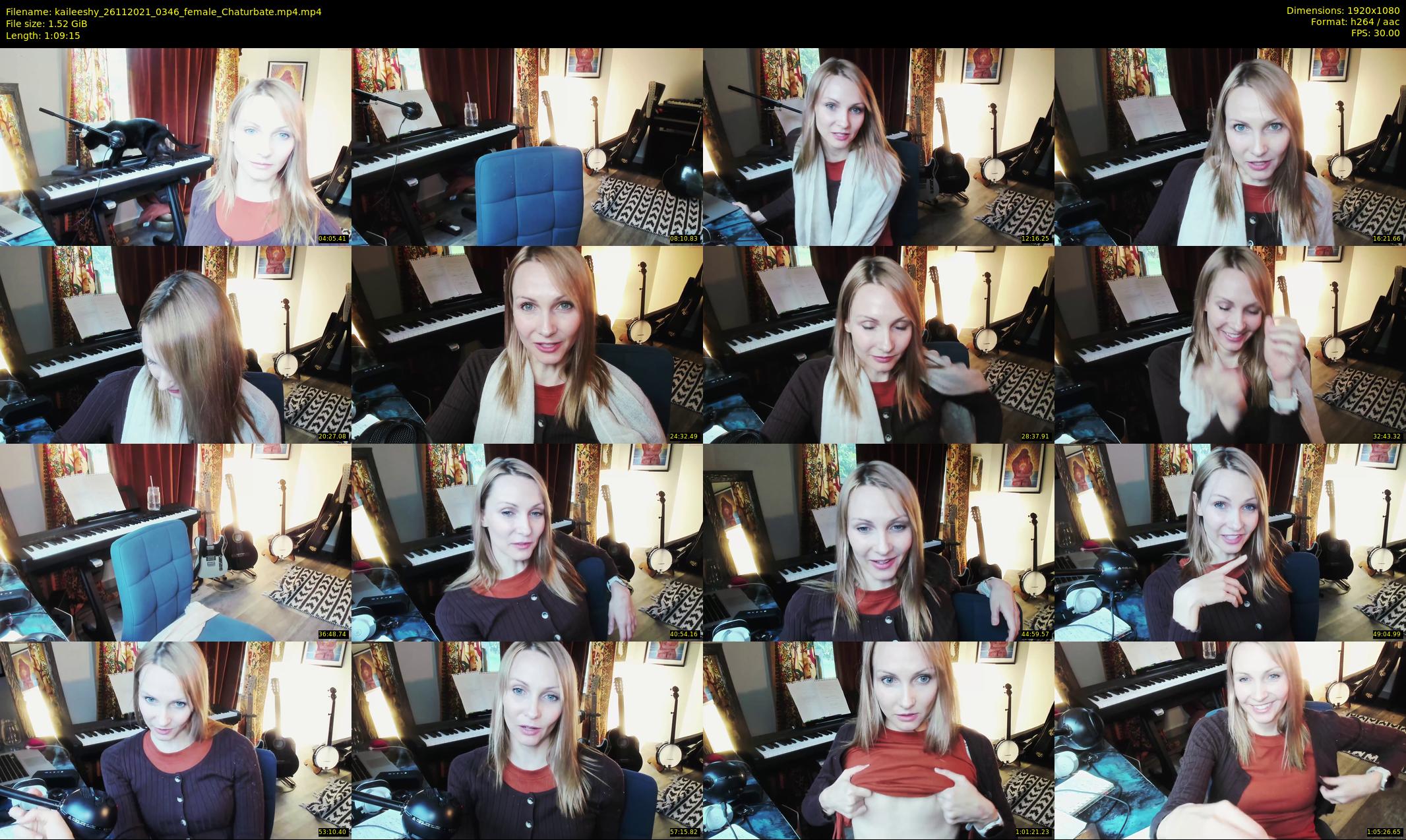kaileeshy — 70 minute Chaturbate female cam show recording, 1080p, Nov 26, 2021