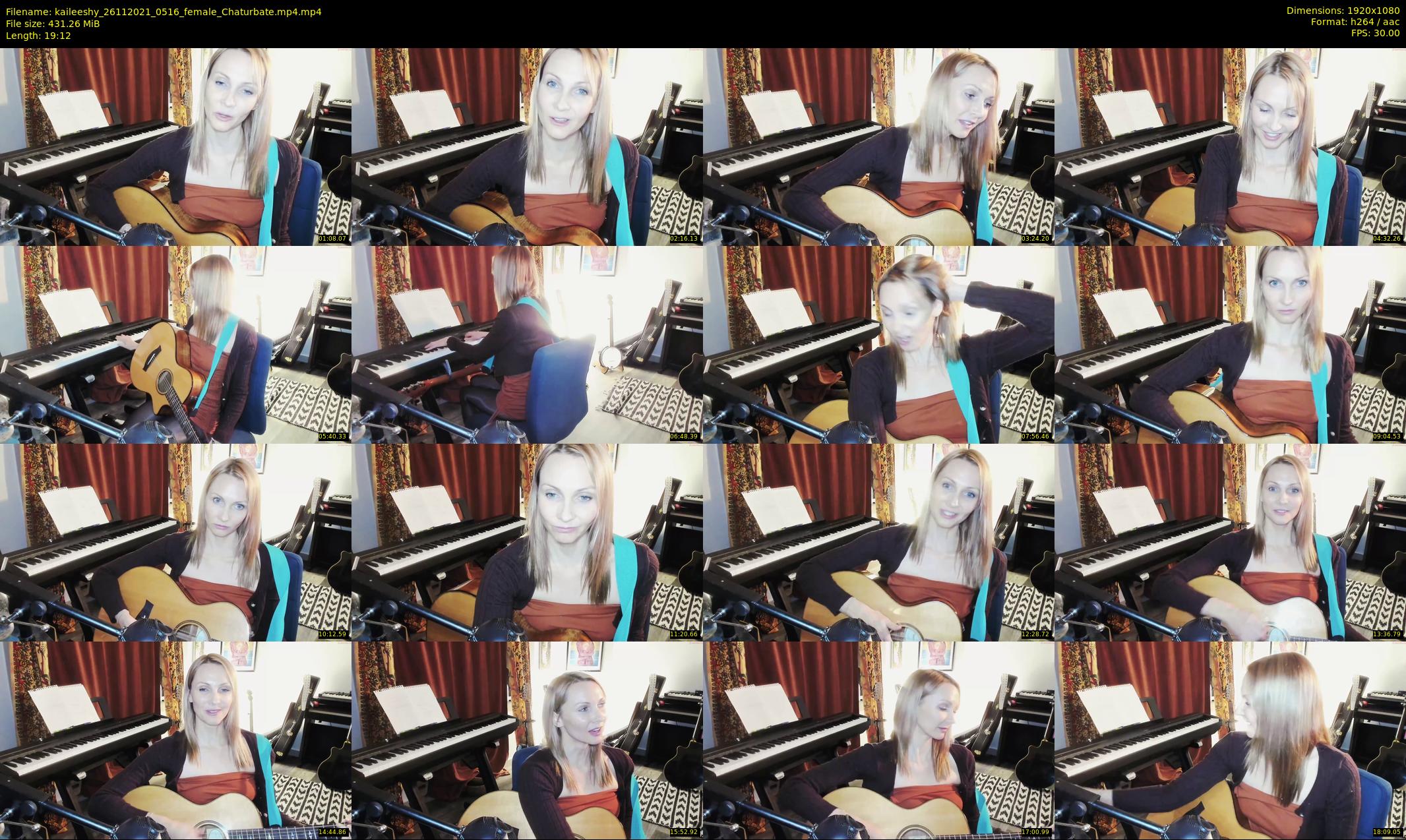 kaileeshy — 20 minute Chaturbate female cam show recording, 1080p, Nov 26, 2021