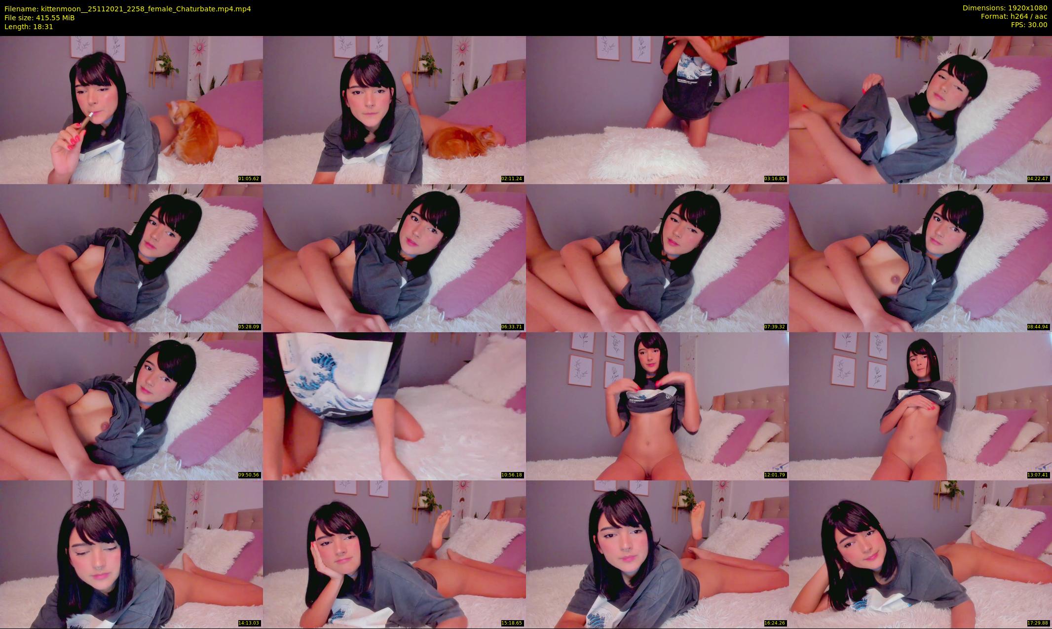 kittenmoon_ — 19 minute Chaturbate female cam show recording, 1080p, Nov 25, 2021