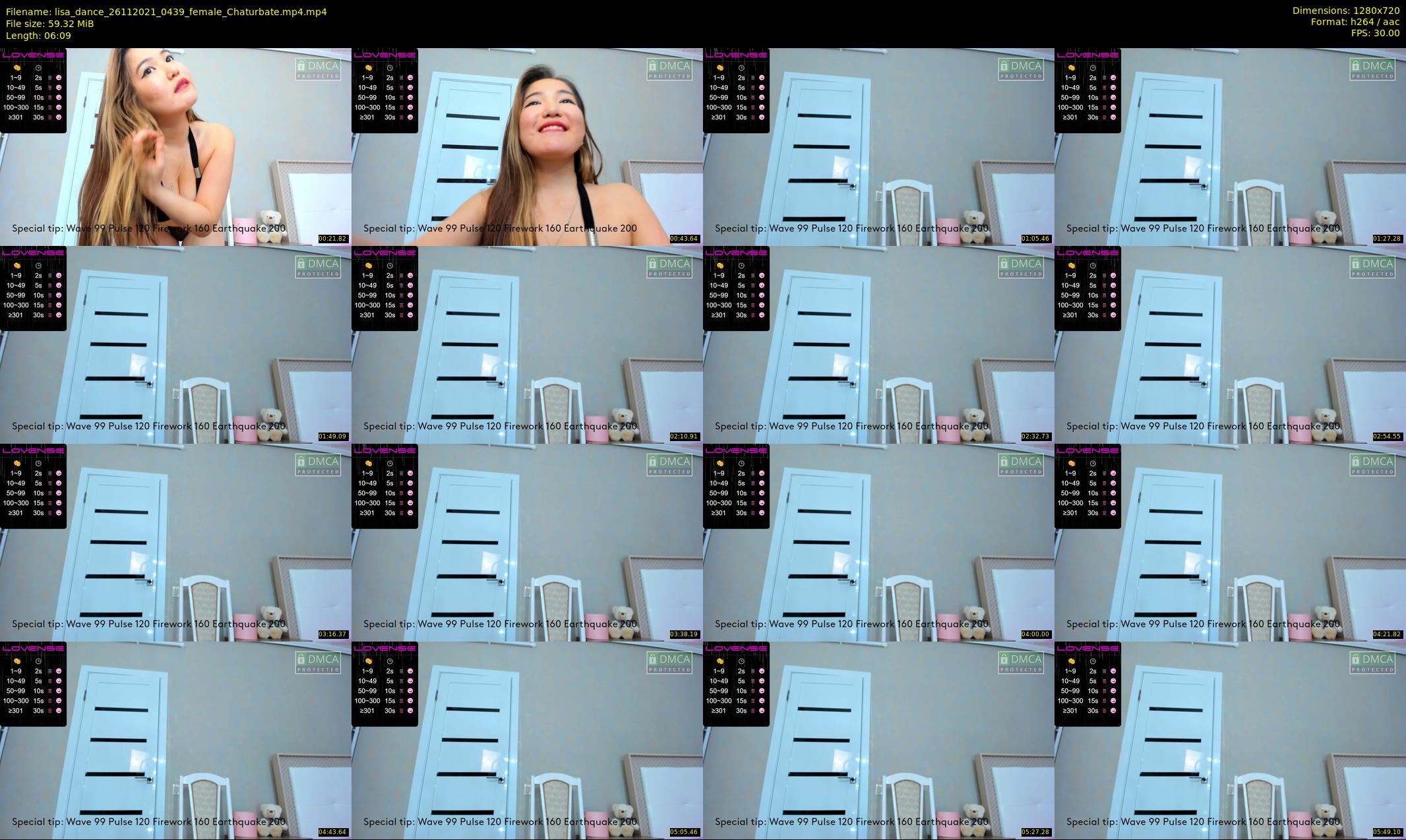 lisa_dance — 7 minute Chaturbate female cam show recording, 720p, Nov 26, 2021