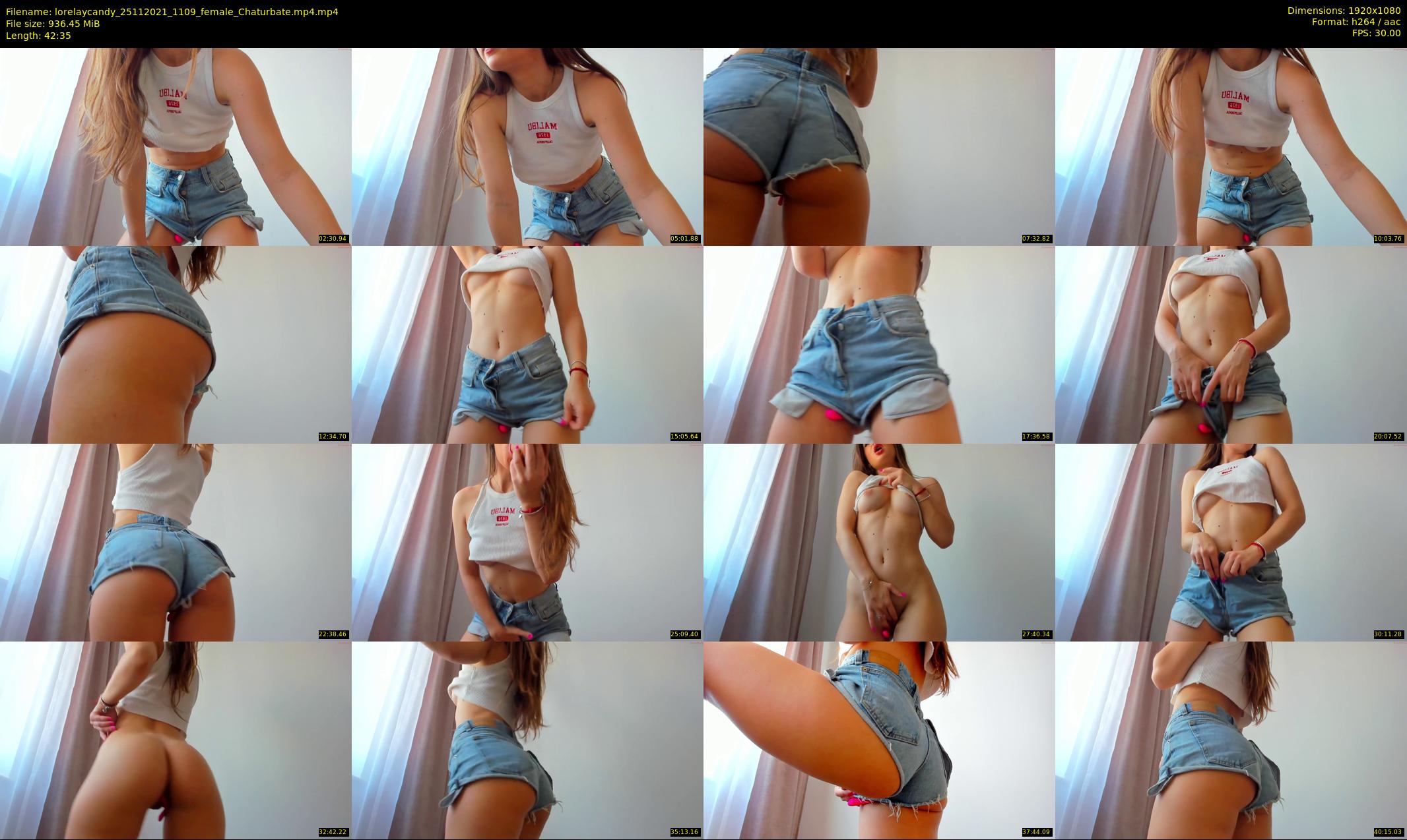 lorelaycandy — 43 minute Chaturbate female cam show recording, 1080p, Nov 25, 2021