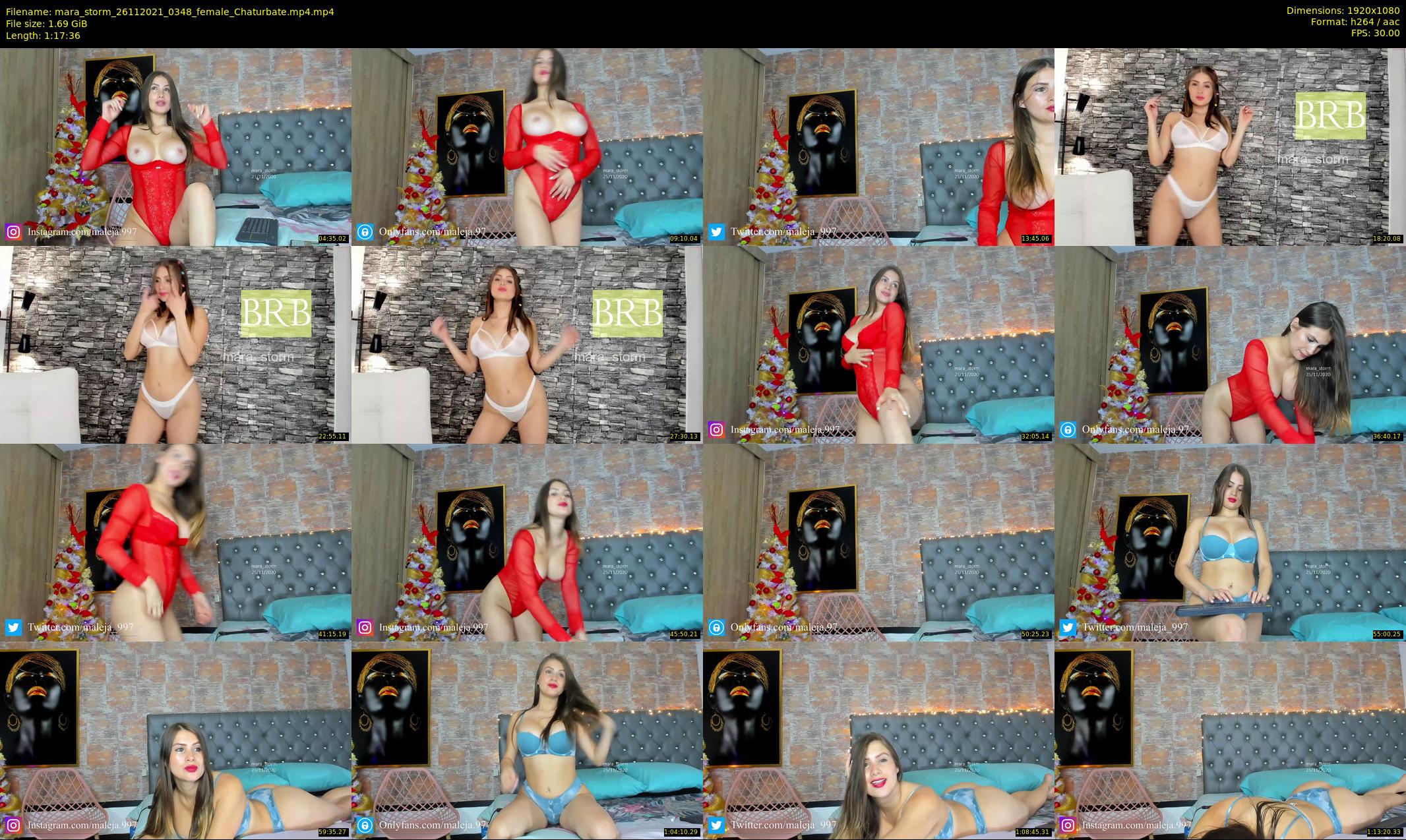 mara_storm — 78 minute Chaturbate female cam show recording, 1080p, Nov 26, 2021