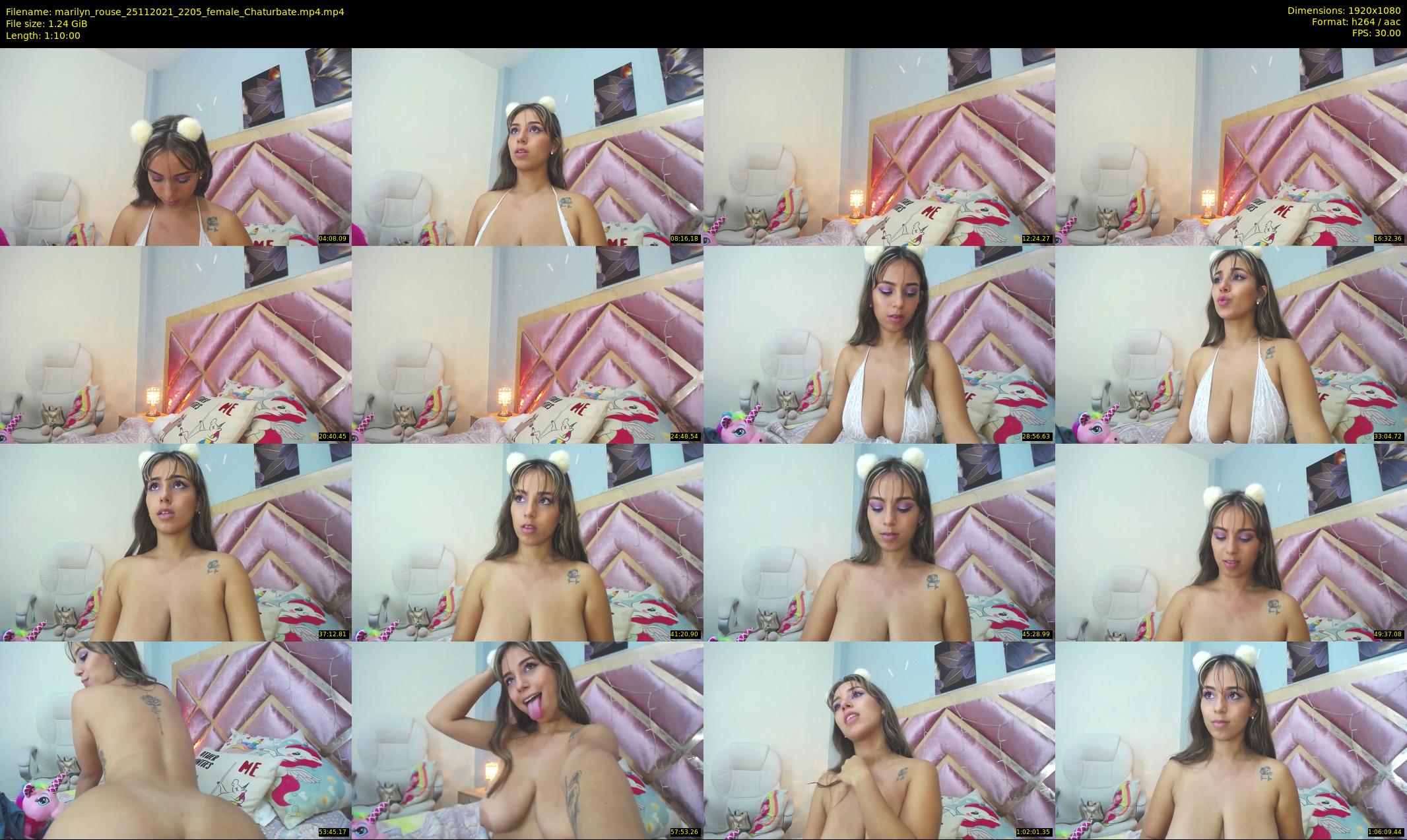 marilyn_rouse — 70 minute Chaturbate female cam show recording, 1080p, Nov 25, 2021