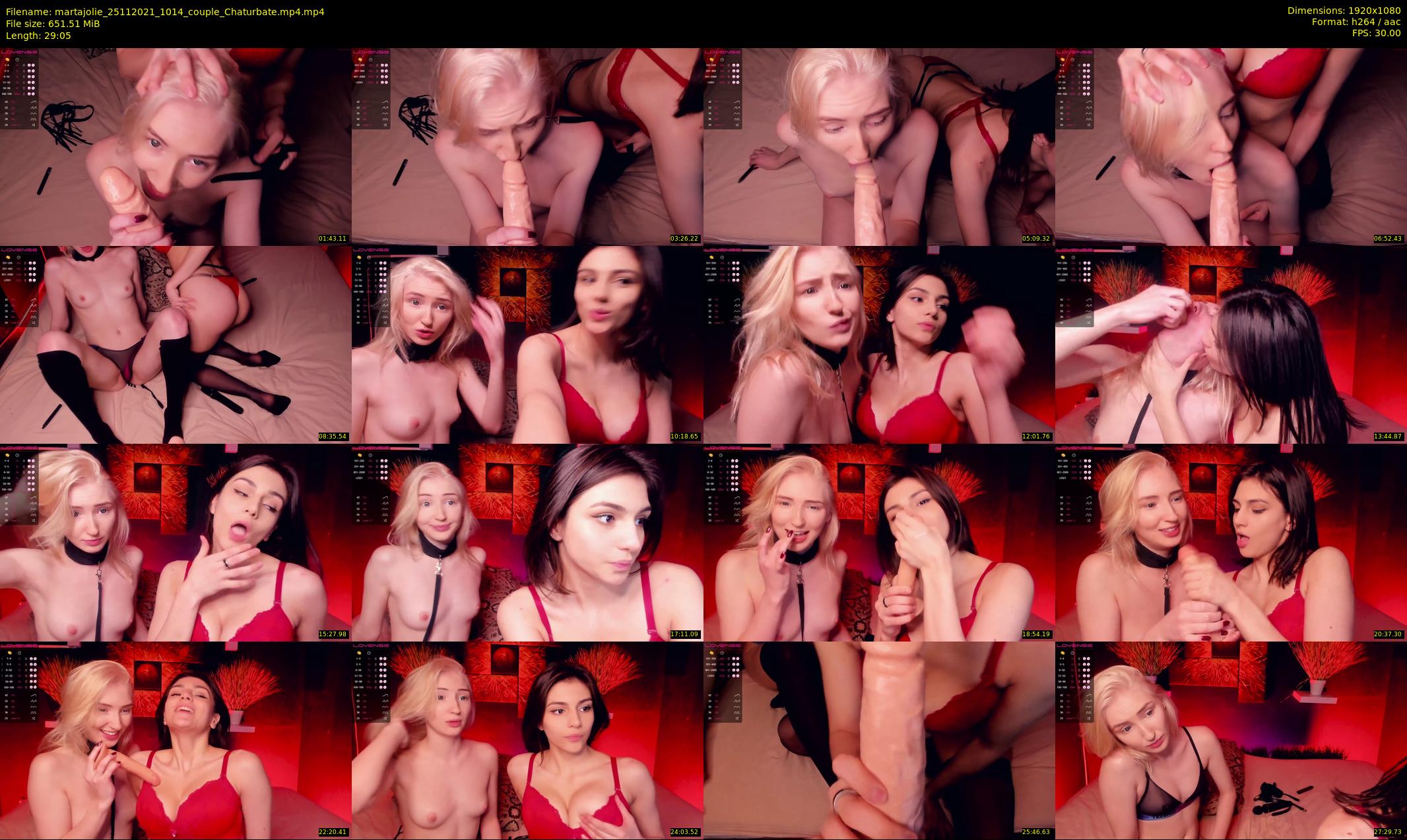 martajolie — 30 minute Chaturbate female cam show recording, 1080p, Nov 25, 2021