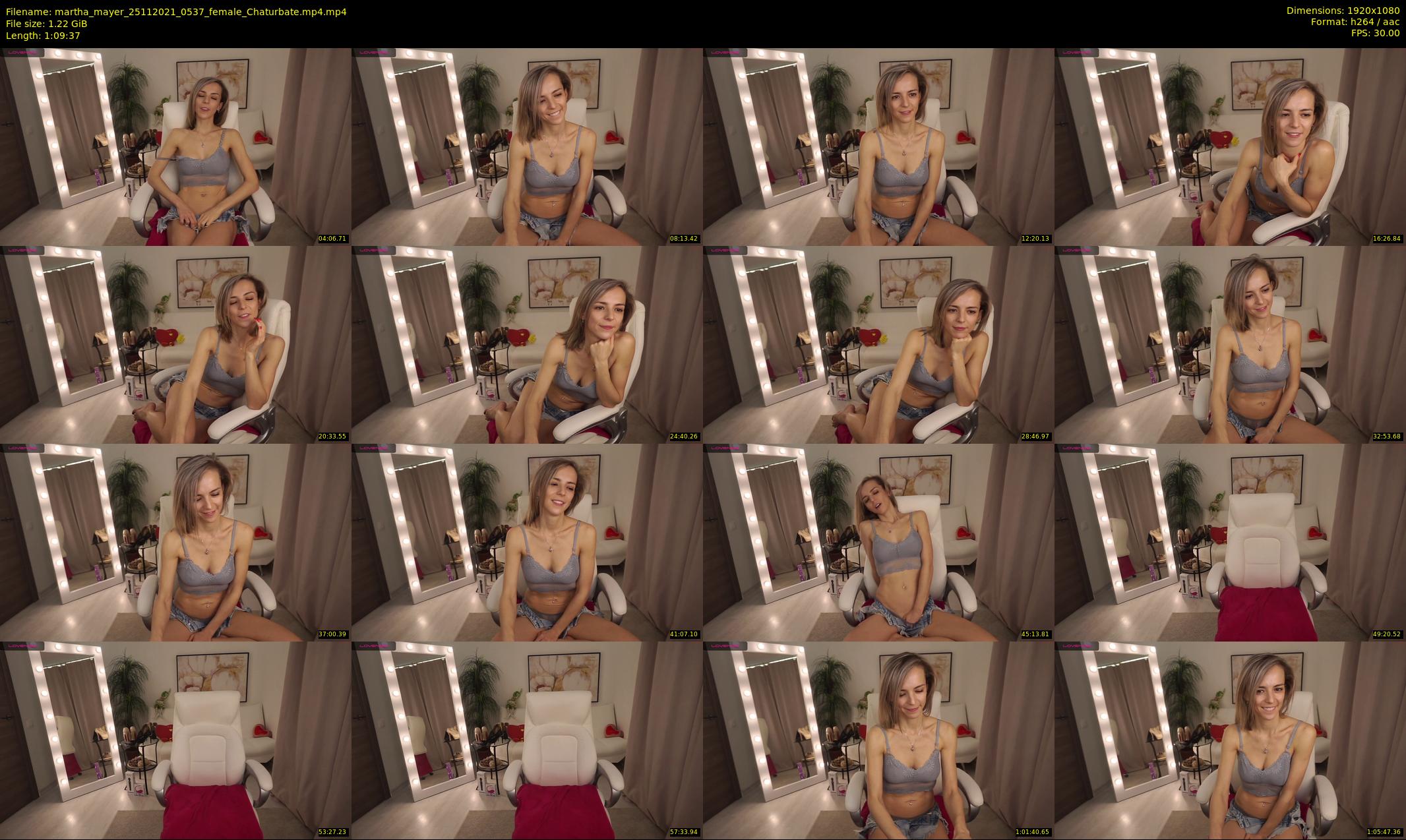 martha_mayer — 70 minute Chaturbate female cam show recording, 1080p, Nov 25, 2021