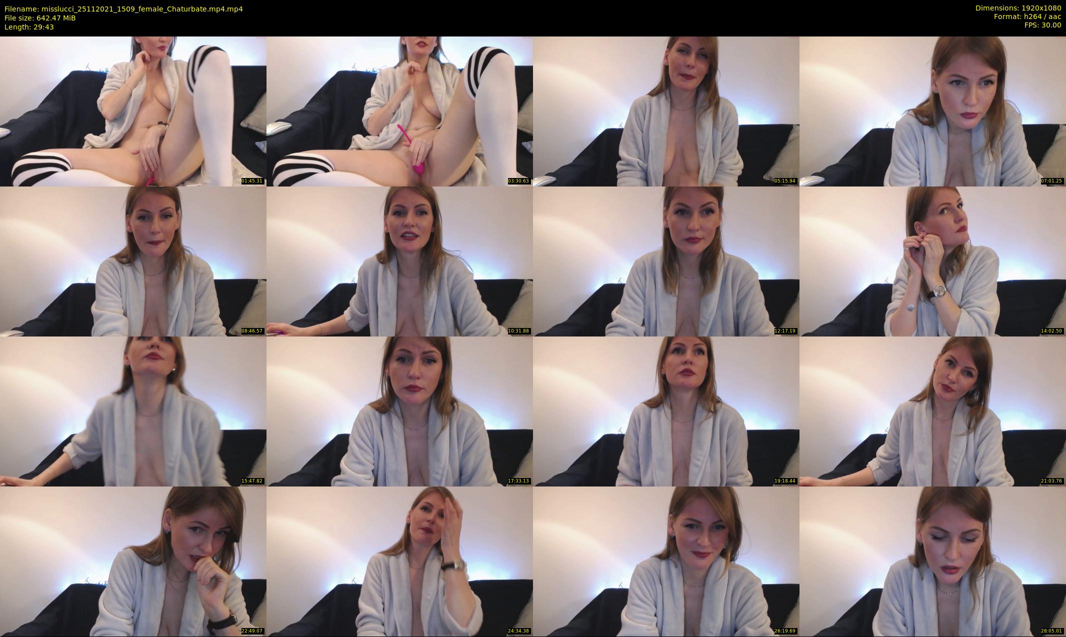 misslucci — 30 minute Chaturbate female cam show recording, 1080p, Nov 25, 2021