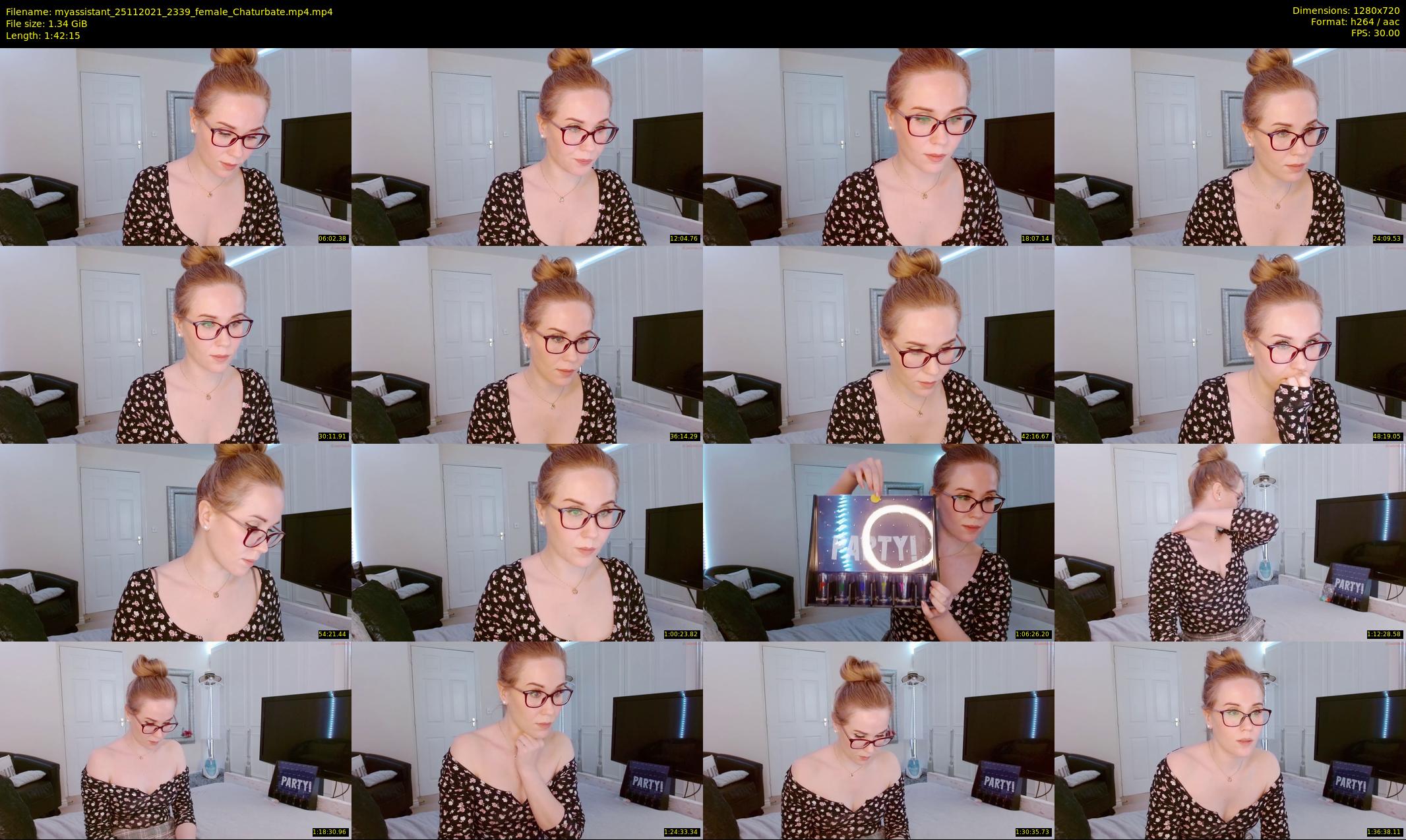 myassistant — 103 minute Chaturbate female cam show recording, 720p, Nov 25, 2021