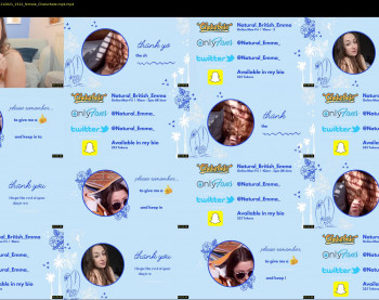 natural_british_emma — 4 minute Chaturbate female cam show recording, 1080p, Nov 25, 2021