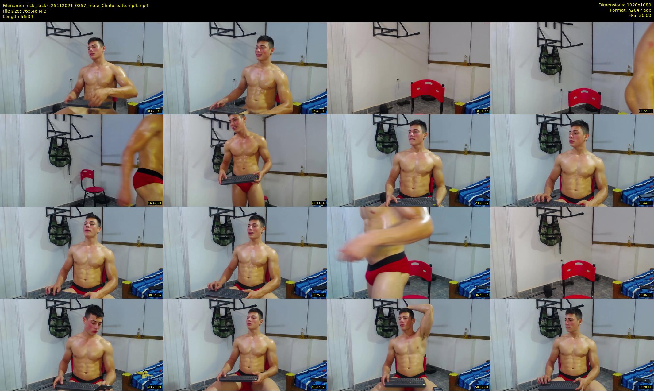 nick_zackk — 57 minute Chaturbate male cam show recording, 1080p, Nov 25, 2021
