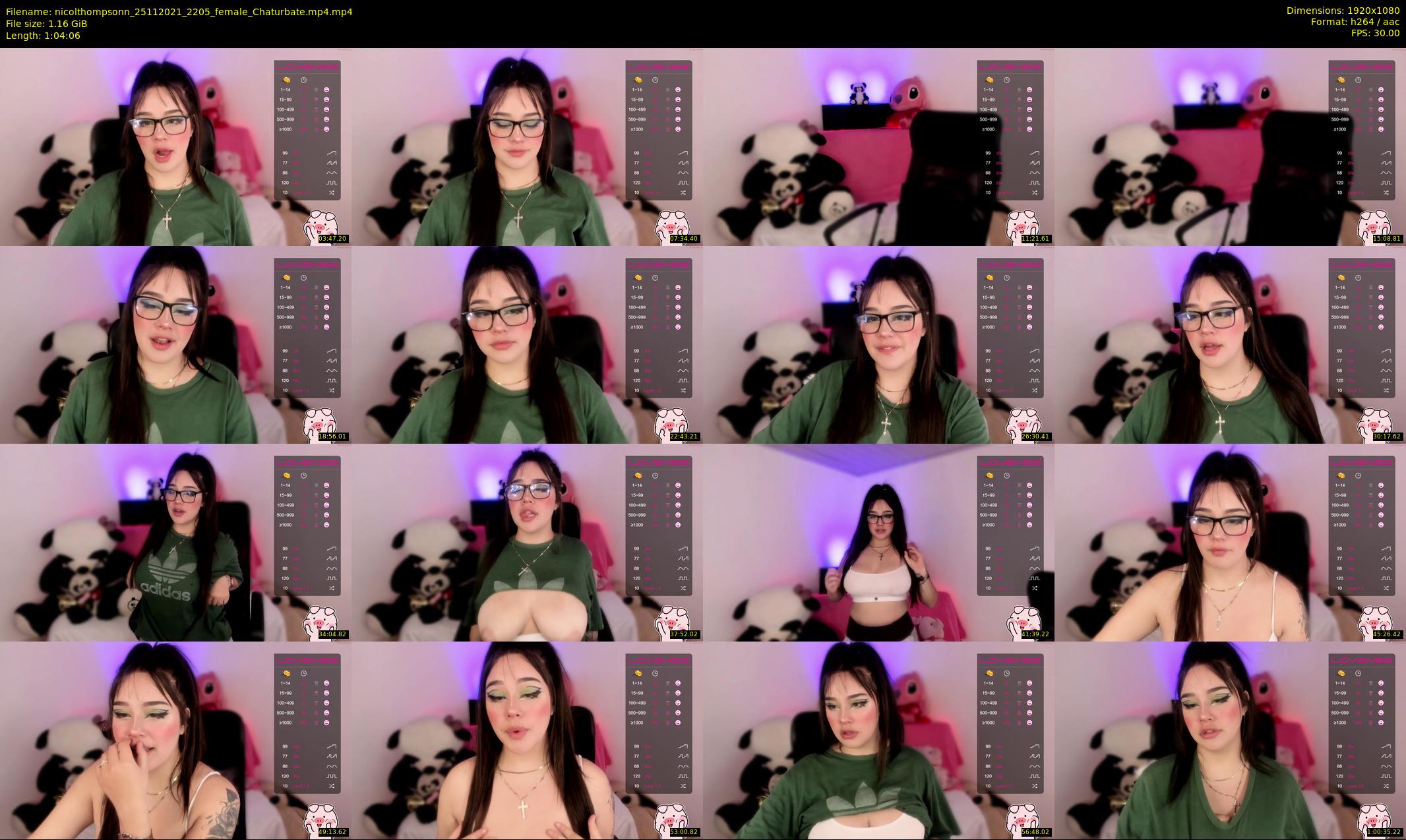 nicolthompsonn — 65 minute Chaturbate female cam show recording, 1080p, Nov 25, 2021