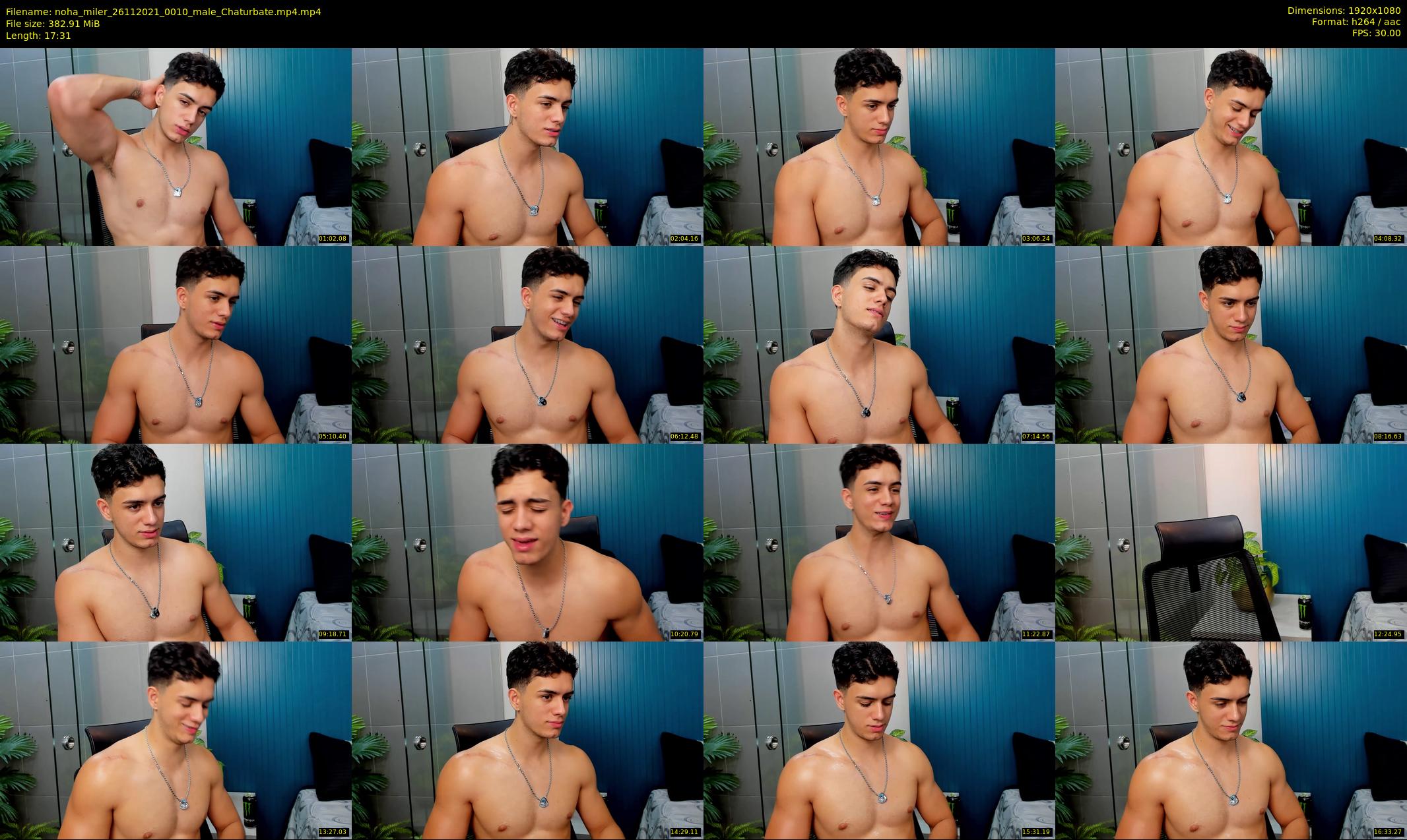 noha_miler — 18 minute Chaturbate male cam show recording, 1080p, Nov 26, 2021