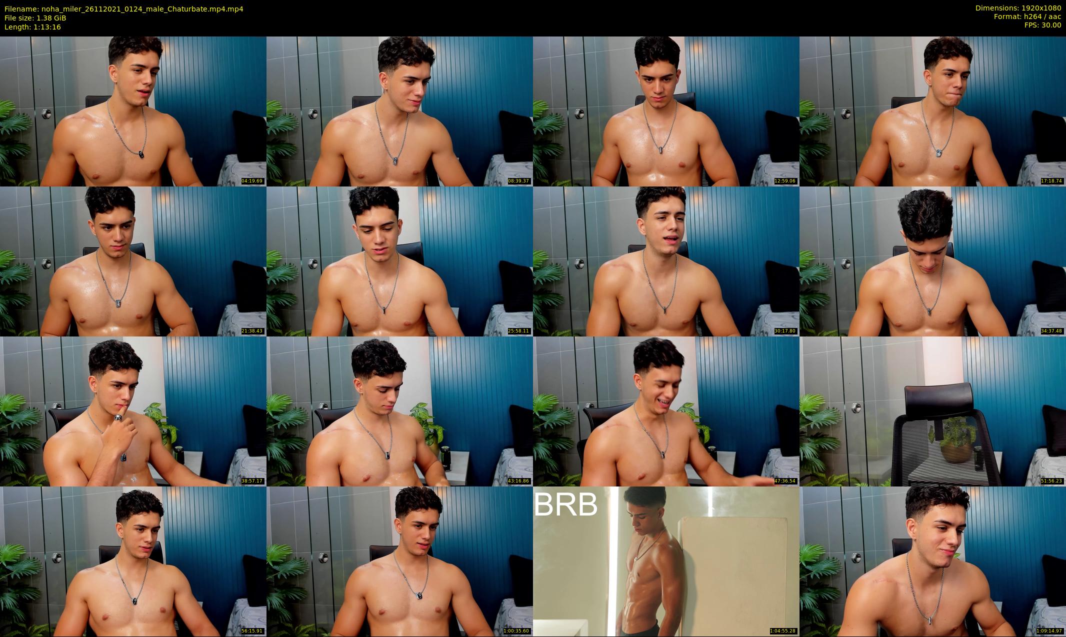 noha_miler — 74 minute Chaturbate male cam show recording, 1080p, Nov 26, 2021