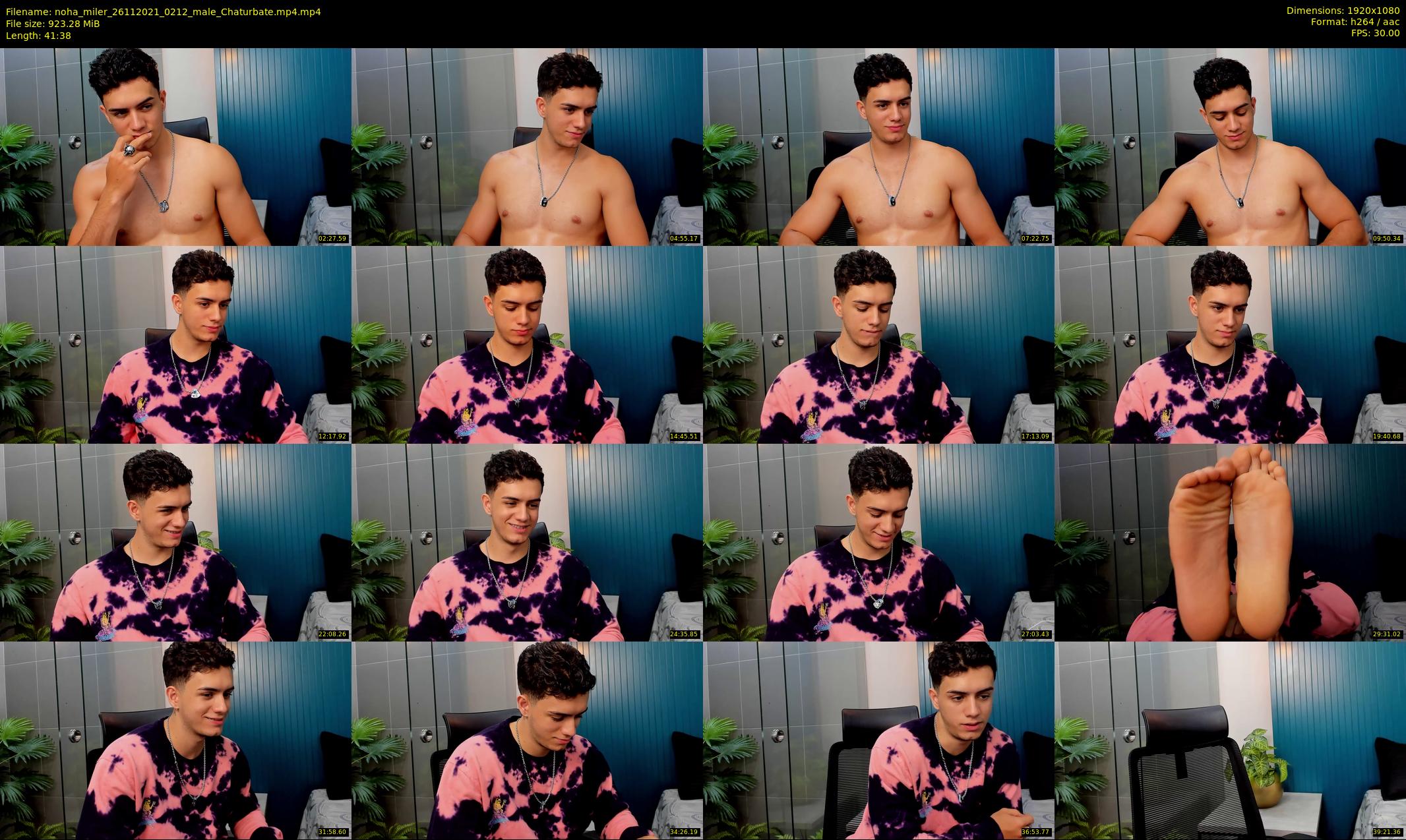 noha_miler — 42 minute Chaturbate male cam show recording, 1080p, Nov 26, 2021