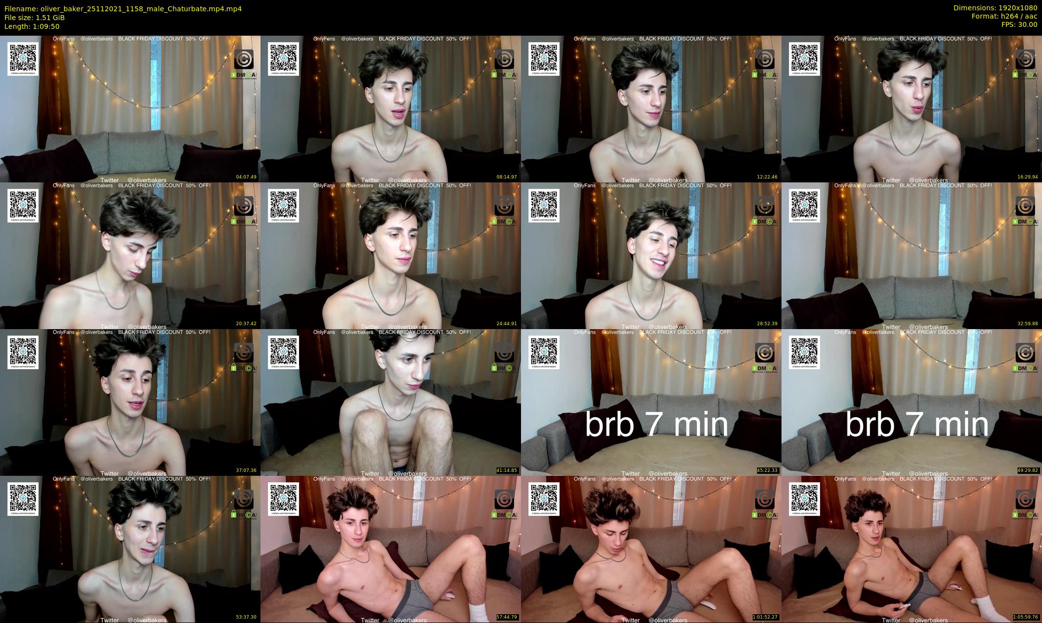 oliver_baker — 70 minute Chaturbate male cam show recording, 1080p, Nov 25, 2021