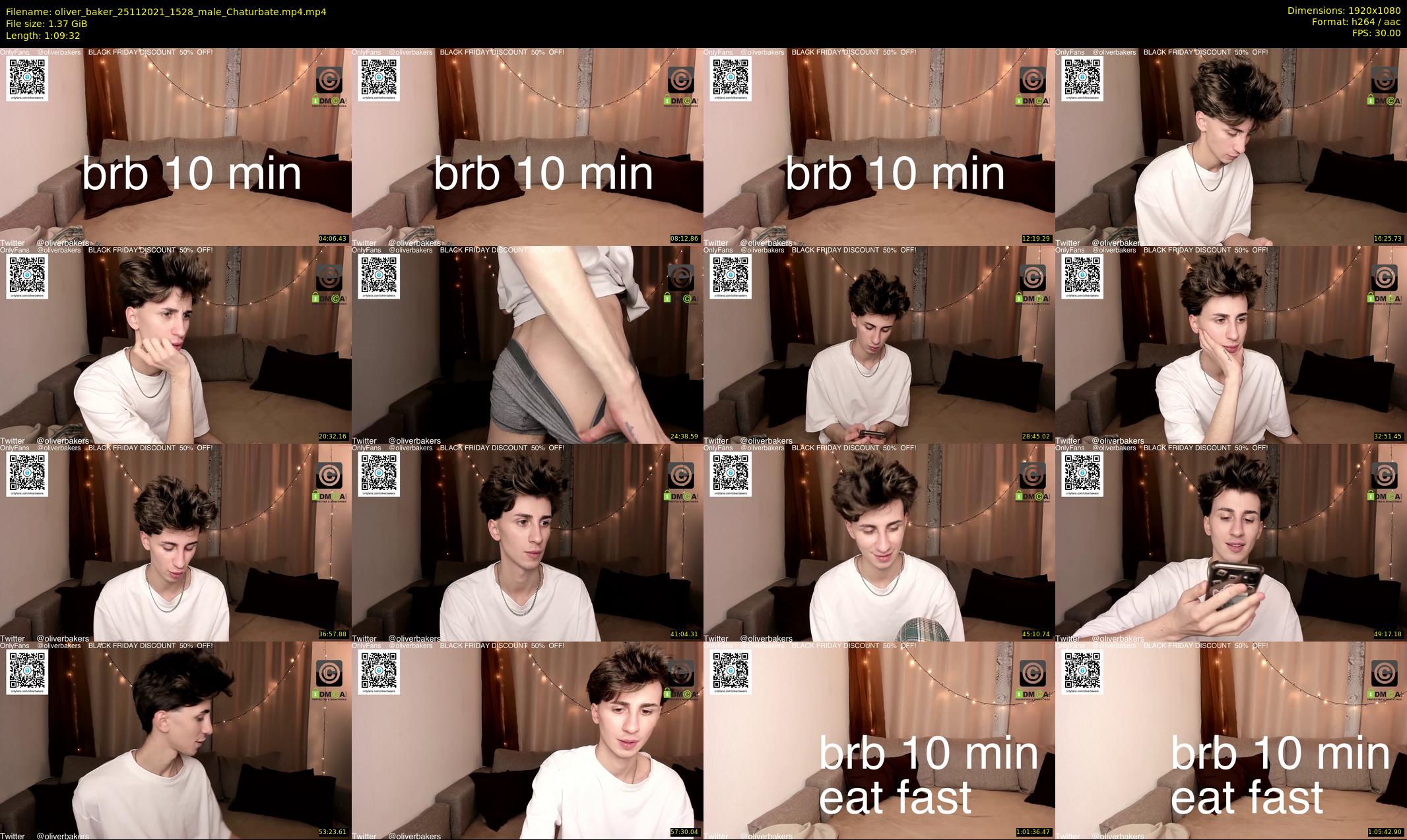 oliver_baker — 70 minute Chaturbate male cam show recording, 1080p, Nov 25, 2021