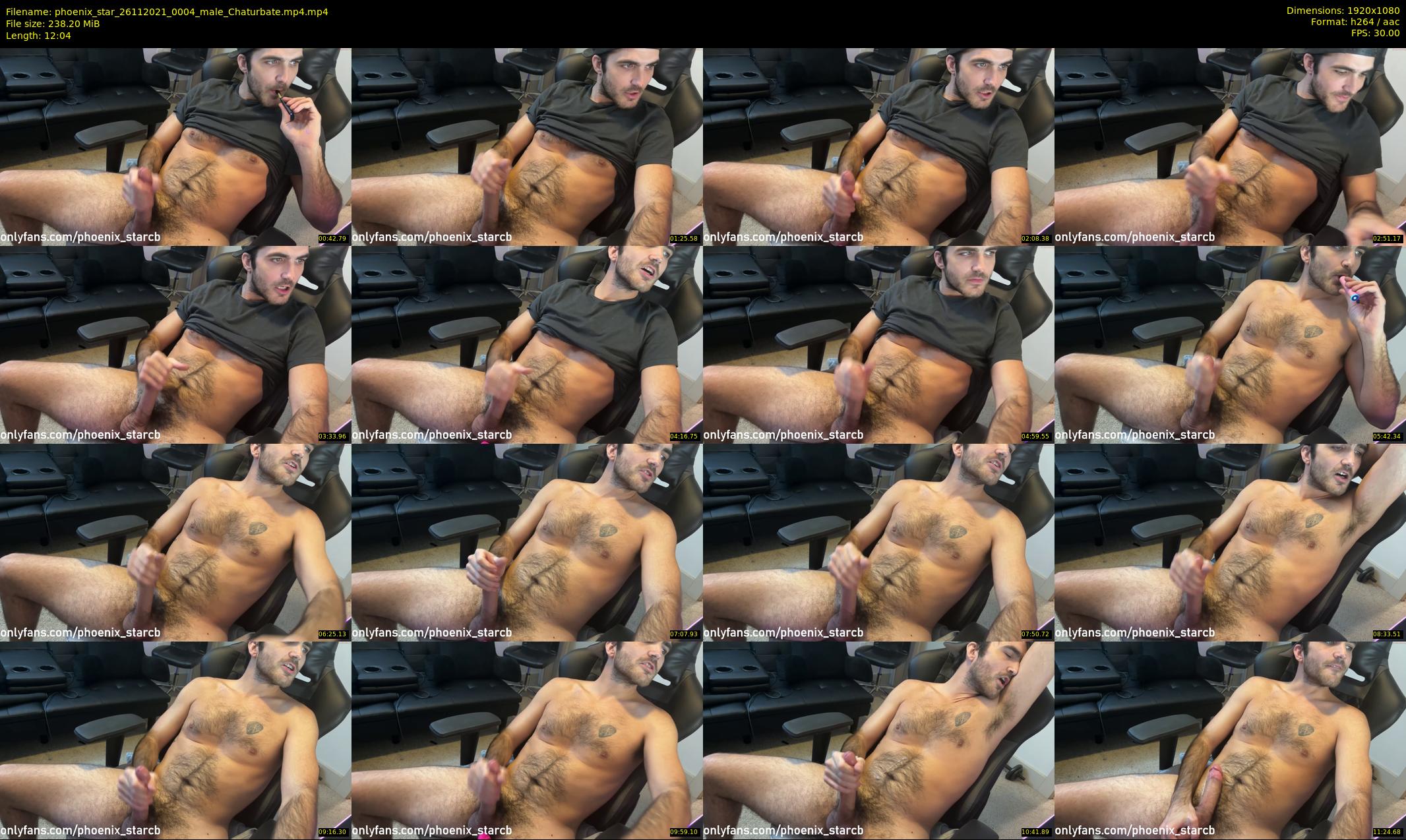 phoenix_star — 13 minute Chaturbate male cam show recording, 1080p, Nov 26, 2021