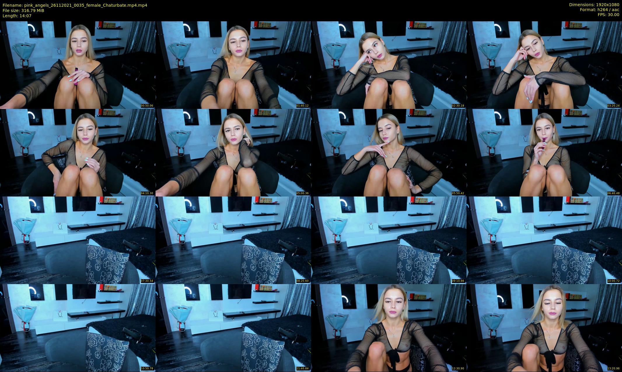 pink_angels — 15 minute Chaturbate couple cam show recording, 1080p, Nov 26, 2021