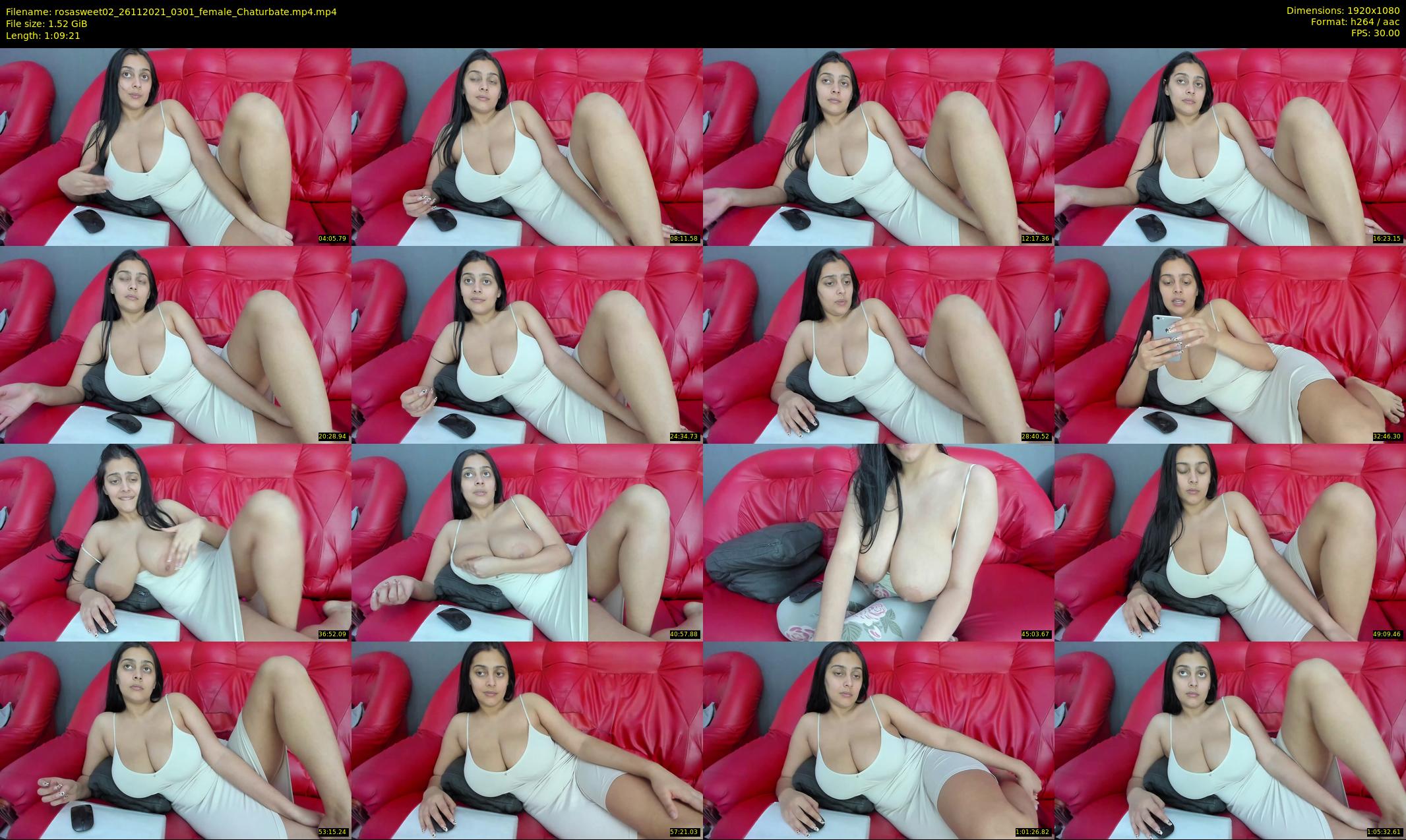 rosasweet02 — 70 minute Chaturbate female cam show recording, 1080p, Nov 26, 2021