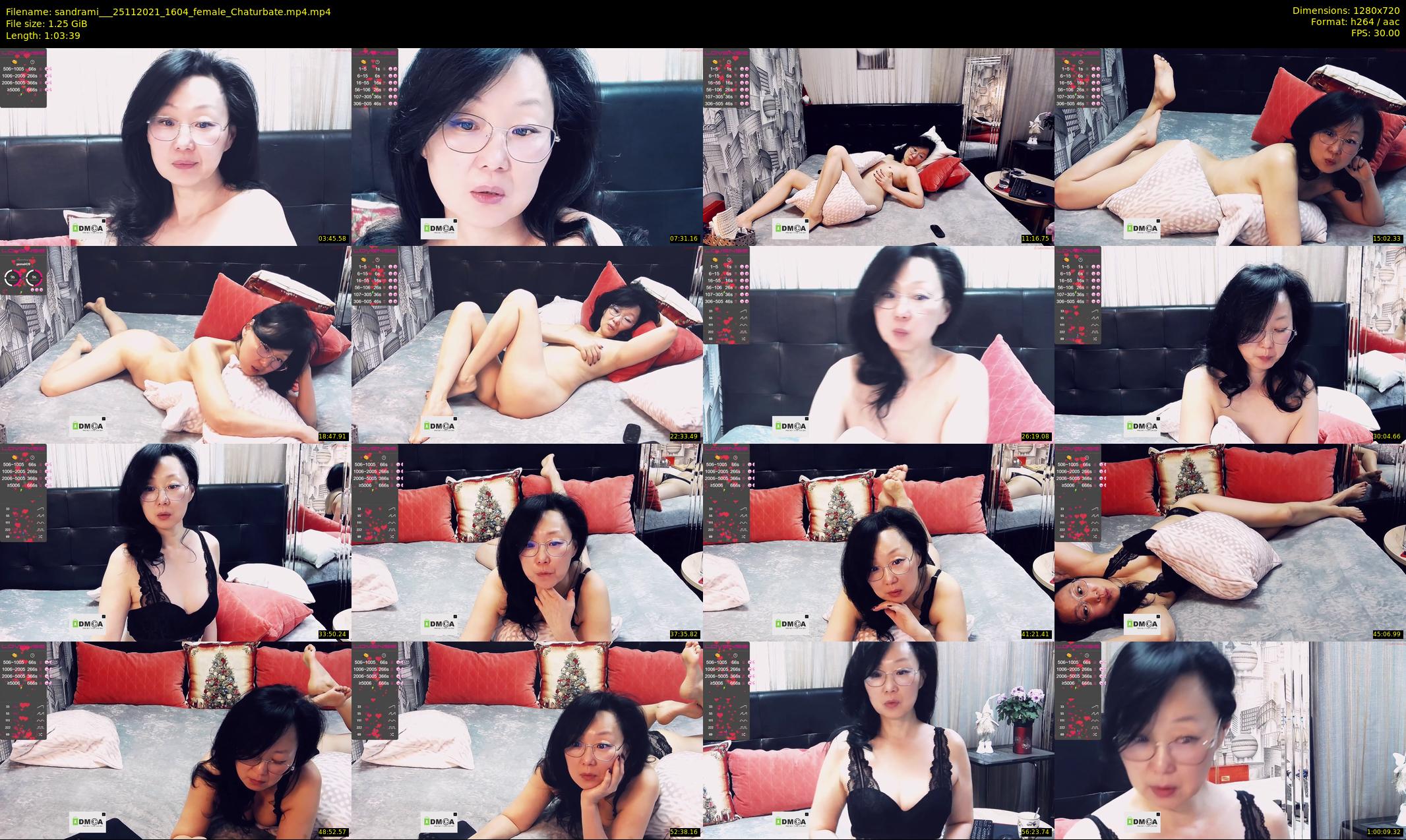 sandrami__ — 64 minute Chaturbate female cam show recording, 720p, Nov 25, 2021