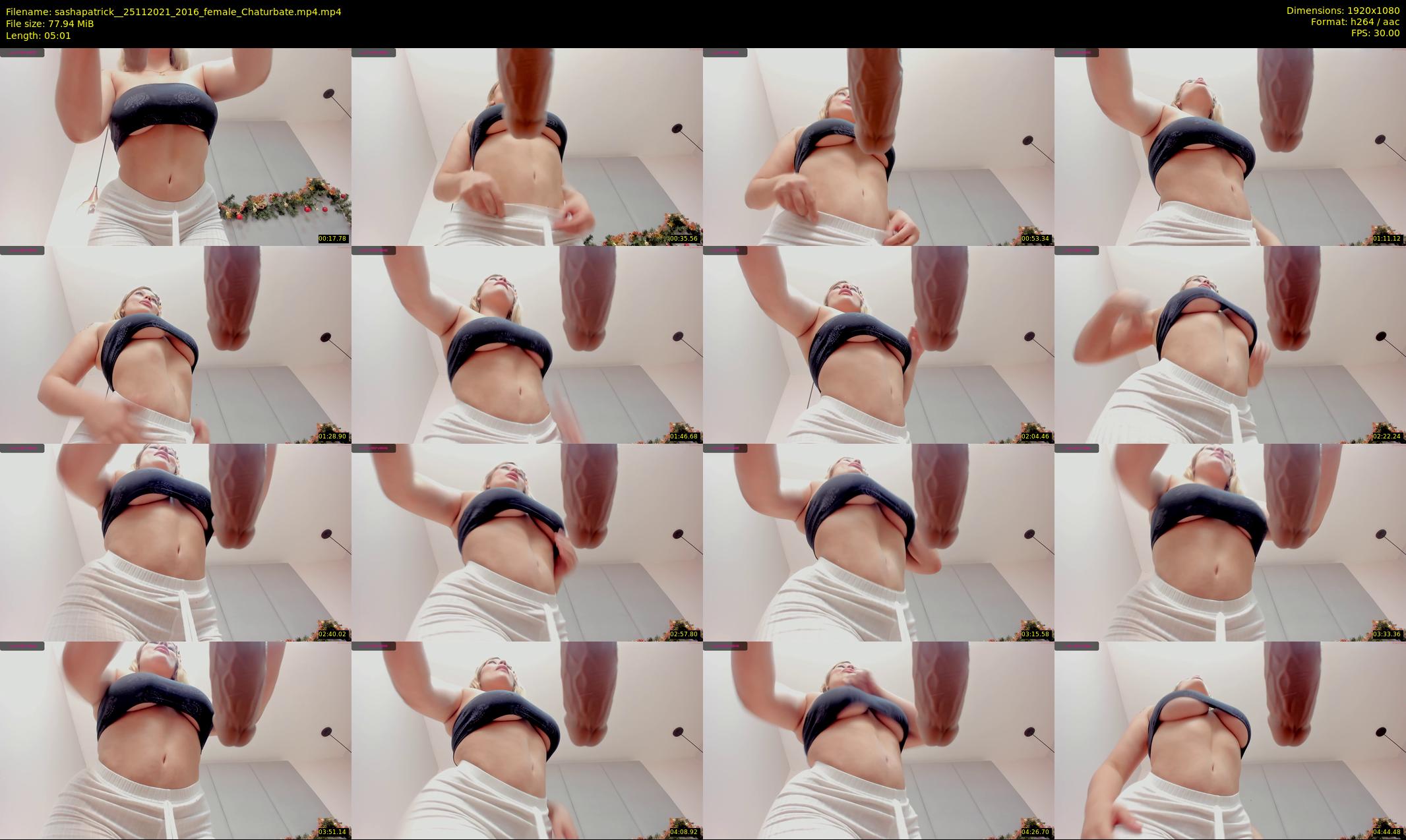 sashapatrick_ — 6 minute Chaturbate female cam show recording, 1080p, Nov 25, 2021