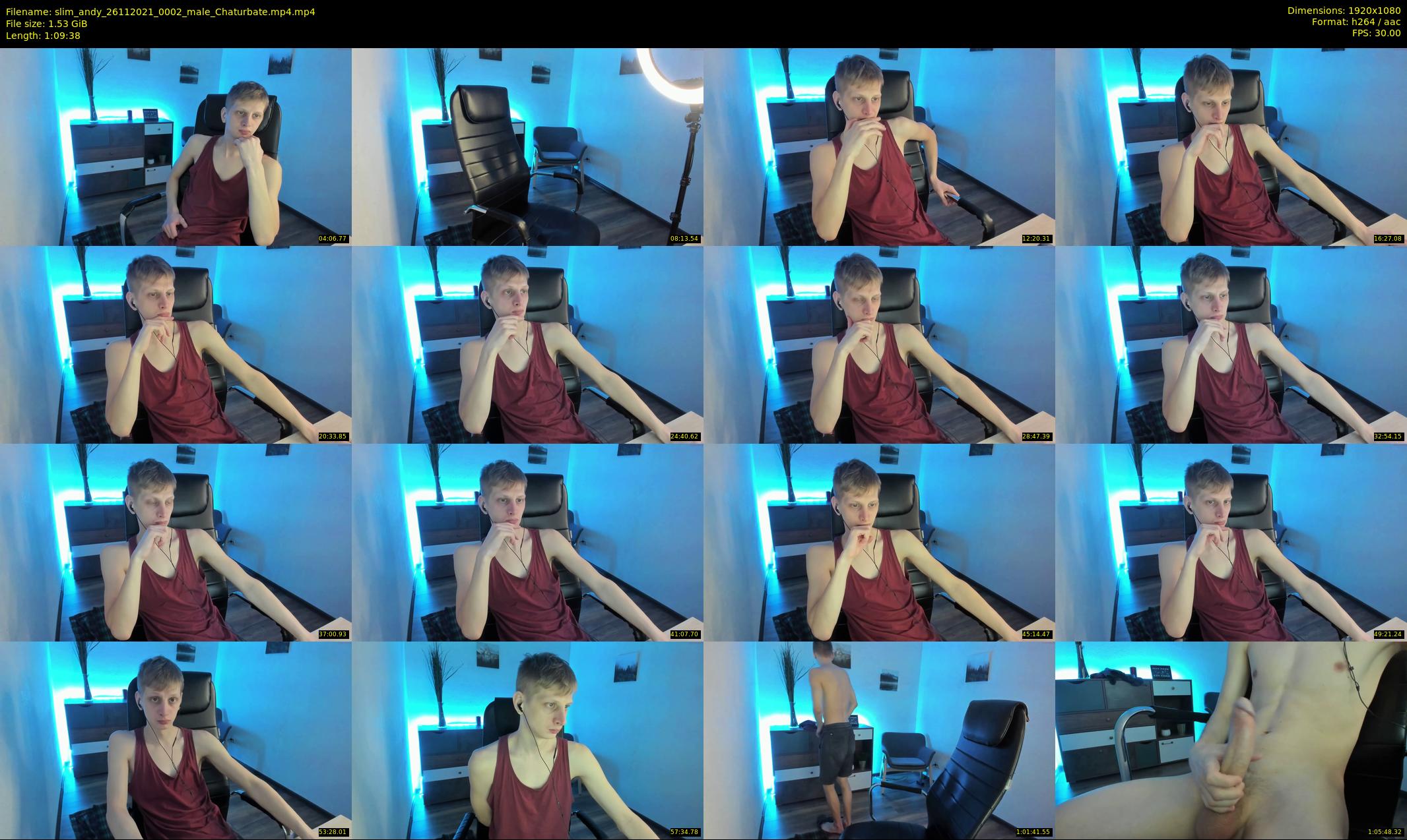 slim_andy — 70 minute Chaturbate male cam show recording, 1080p, Nov 26, 2021