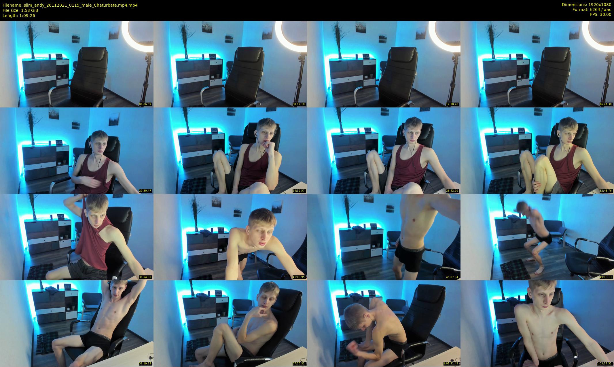 slim_andy — 70 minute Chaturbate male cam show recording, 1080p, Nov 26, 2021
