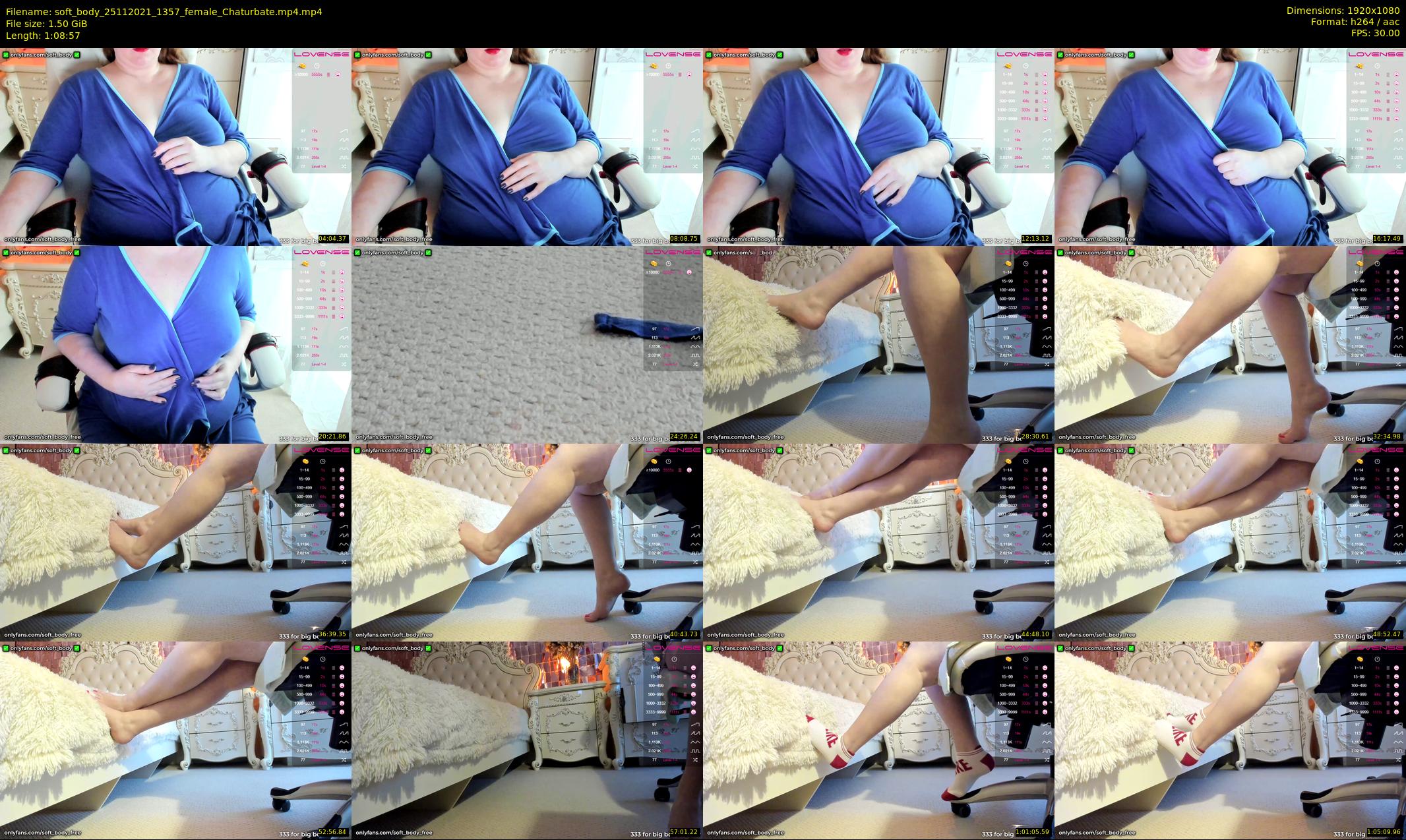 soft_body — 69 minute Chaturbate female cam show recording, 1080p, Nov 25, 2021
