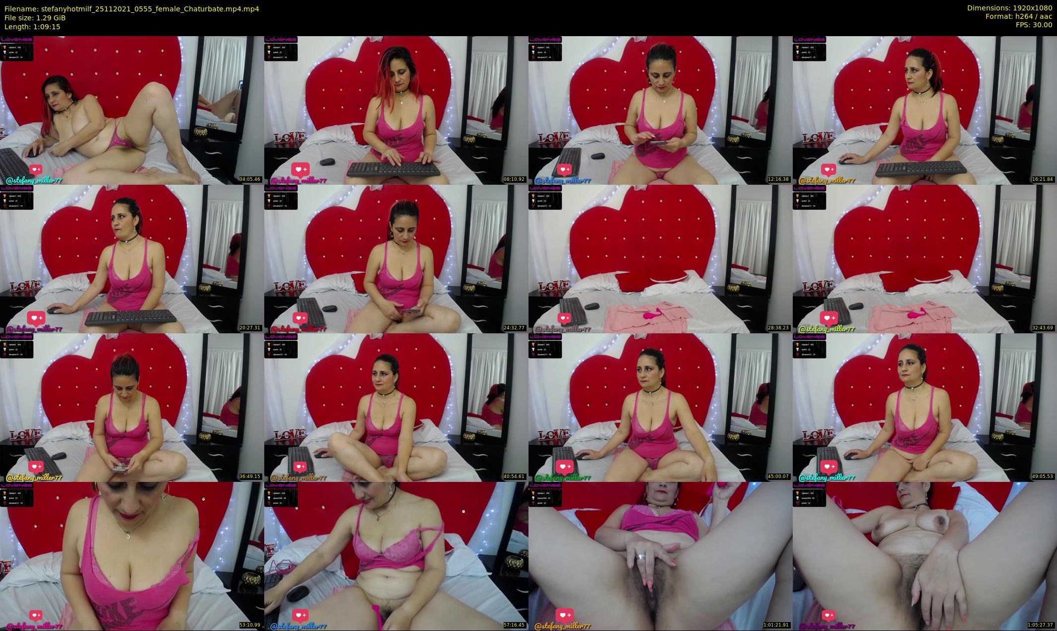 stefanyhotmilf — 70 minute Chaturbate female cam show recording, 1080p, Nov 25, 2021