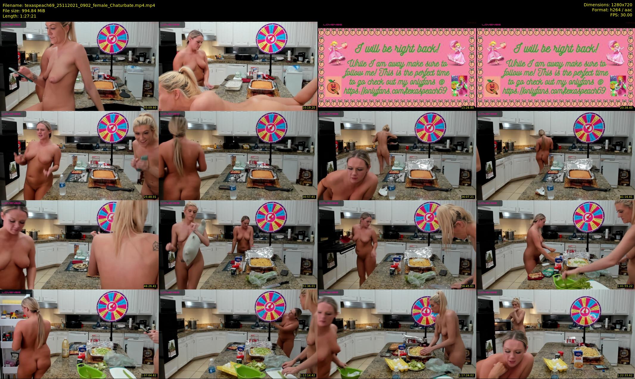 texaspeach69 — 88 minute Chaturbate female cam show recording, 720p, Nov 25, 2021