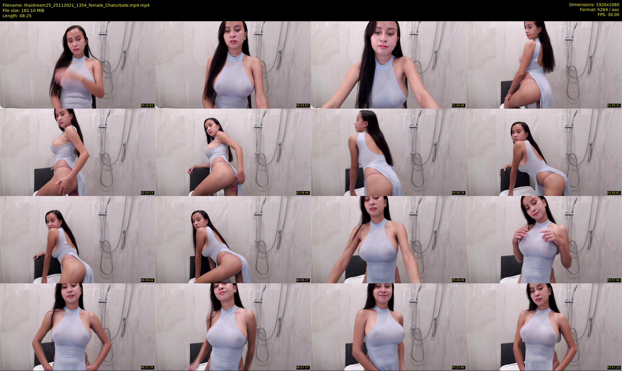 thaidream25 — 9 minute Chaturbate female cam show recording, 1080p, Nov 25, 2021