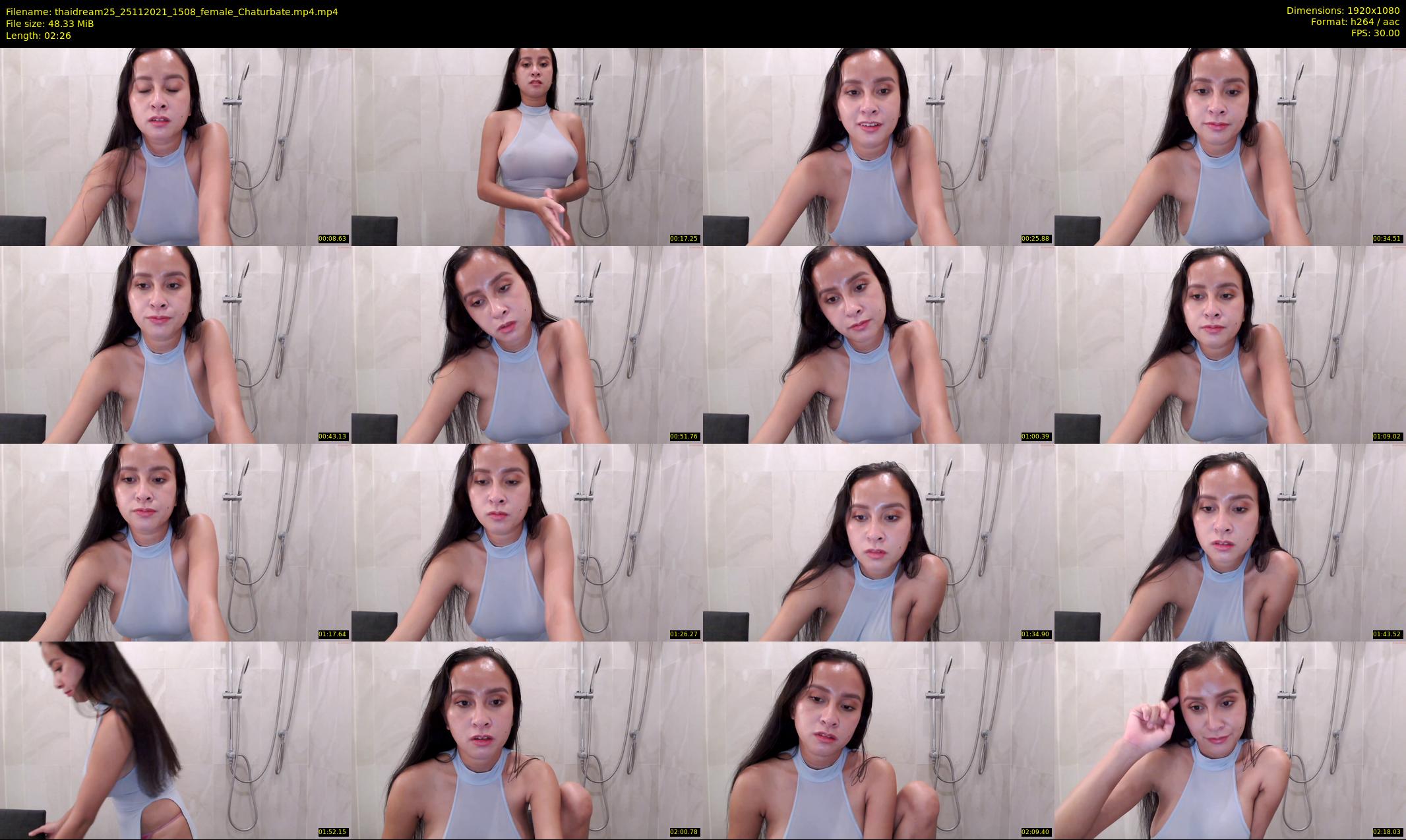 thaidream25 — 3 minute Chaturbate female cam show recording, 1080p, Nov 25, 2021