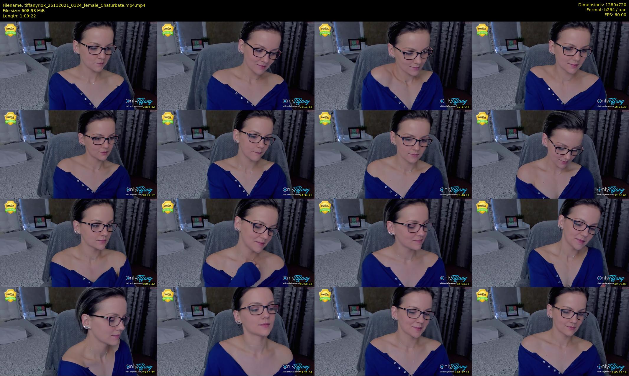 tiffanyriox — 70 minute Chaturbate female cam show recording, 720p, Nov 26, 2021