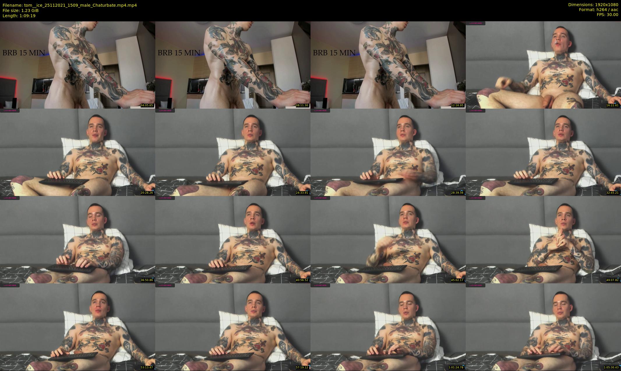 tom__ice — 70 minute Chaturbate male cam show recording, 1080p, Nov 25, 2021