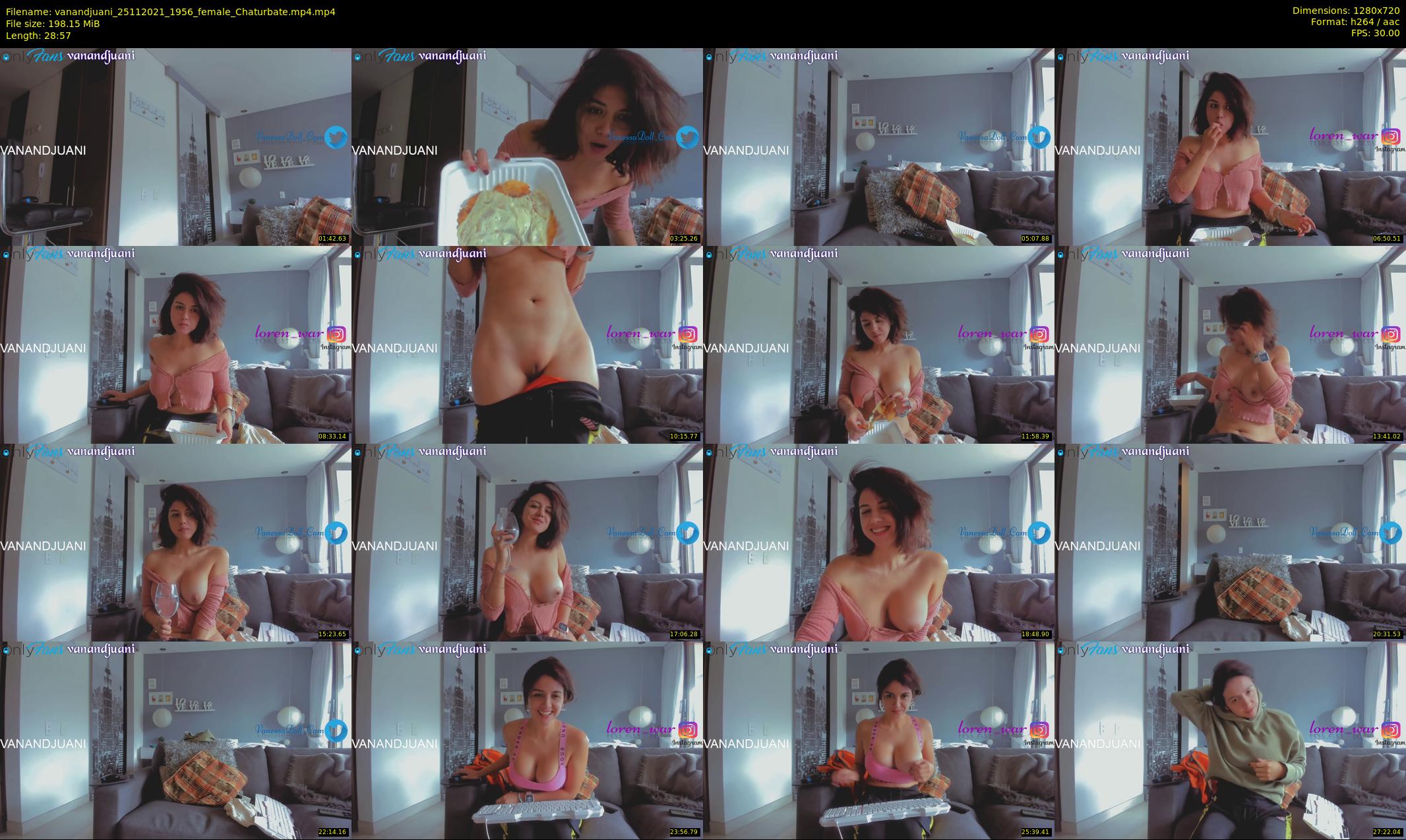 vanandjuani — 29 minute Chaturbate female cam show recording, 720p, Nov 25, 2021
