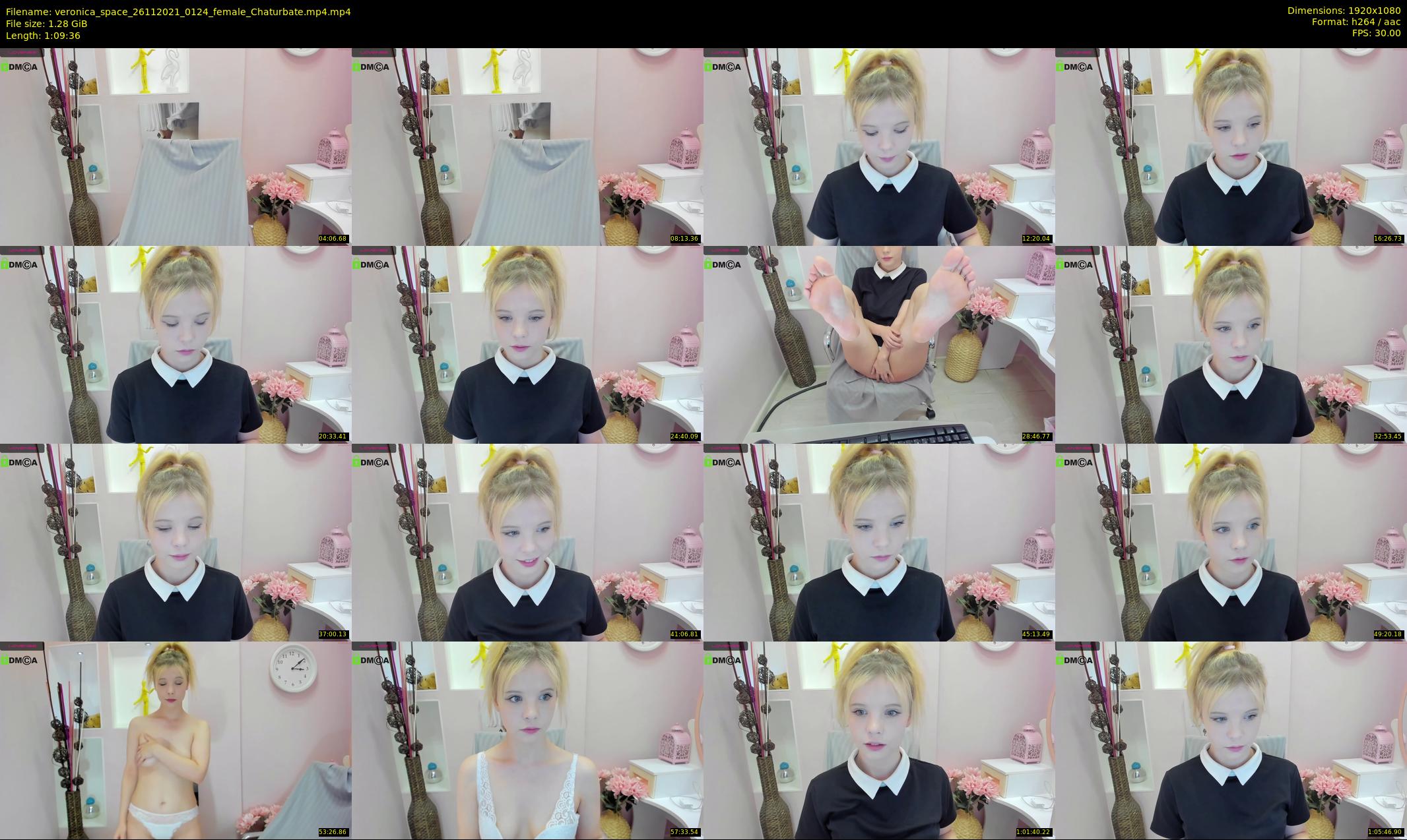 veronica_space — 70 minute Chaturbate female cam show recording, 1080p, Nov 26, 2021
