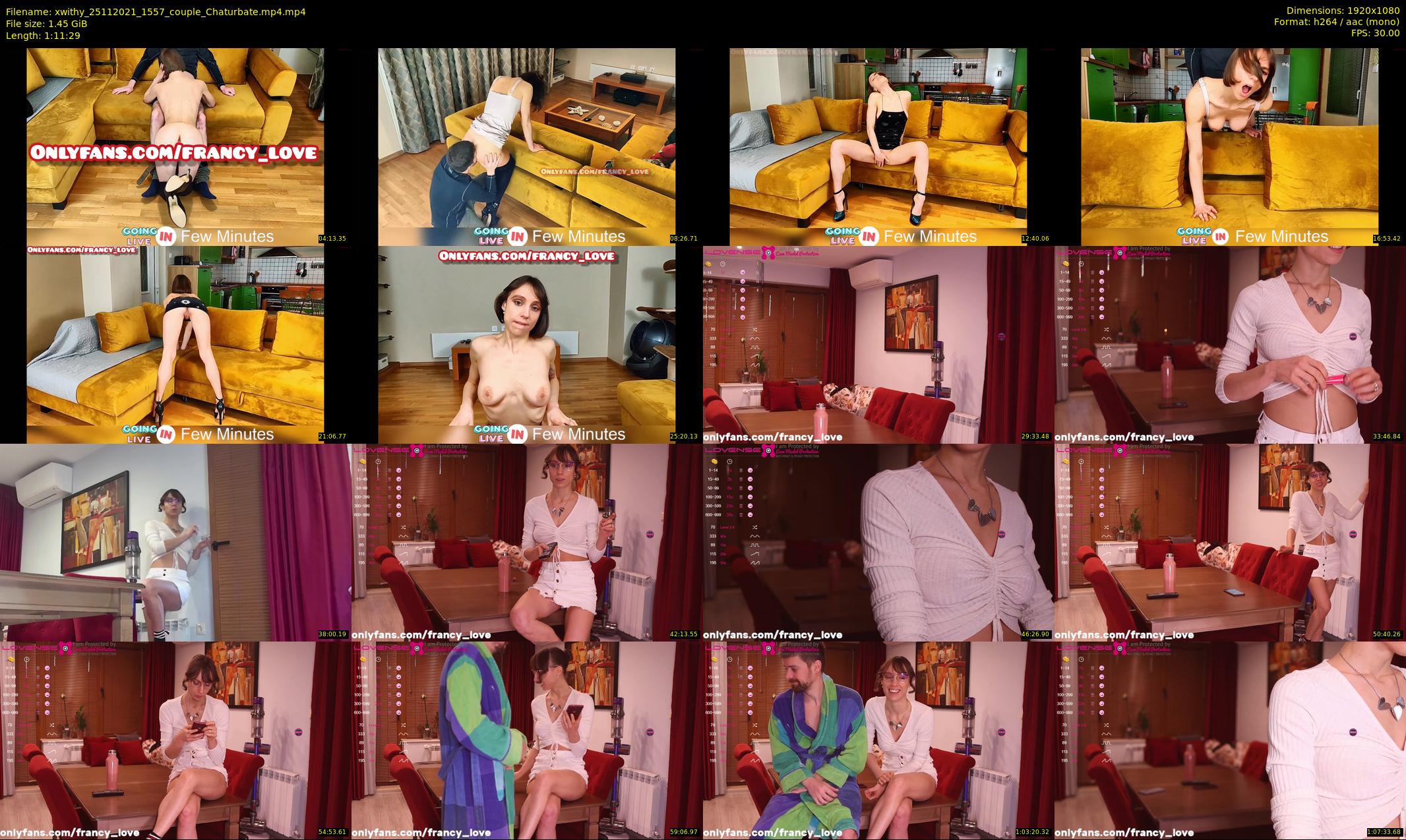 xwithy — 72 minute Chaturbate female cam show recording, 1080p, Nov 25, 2021