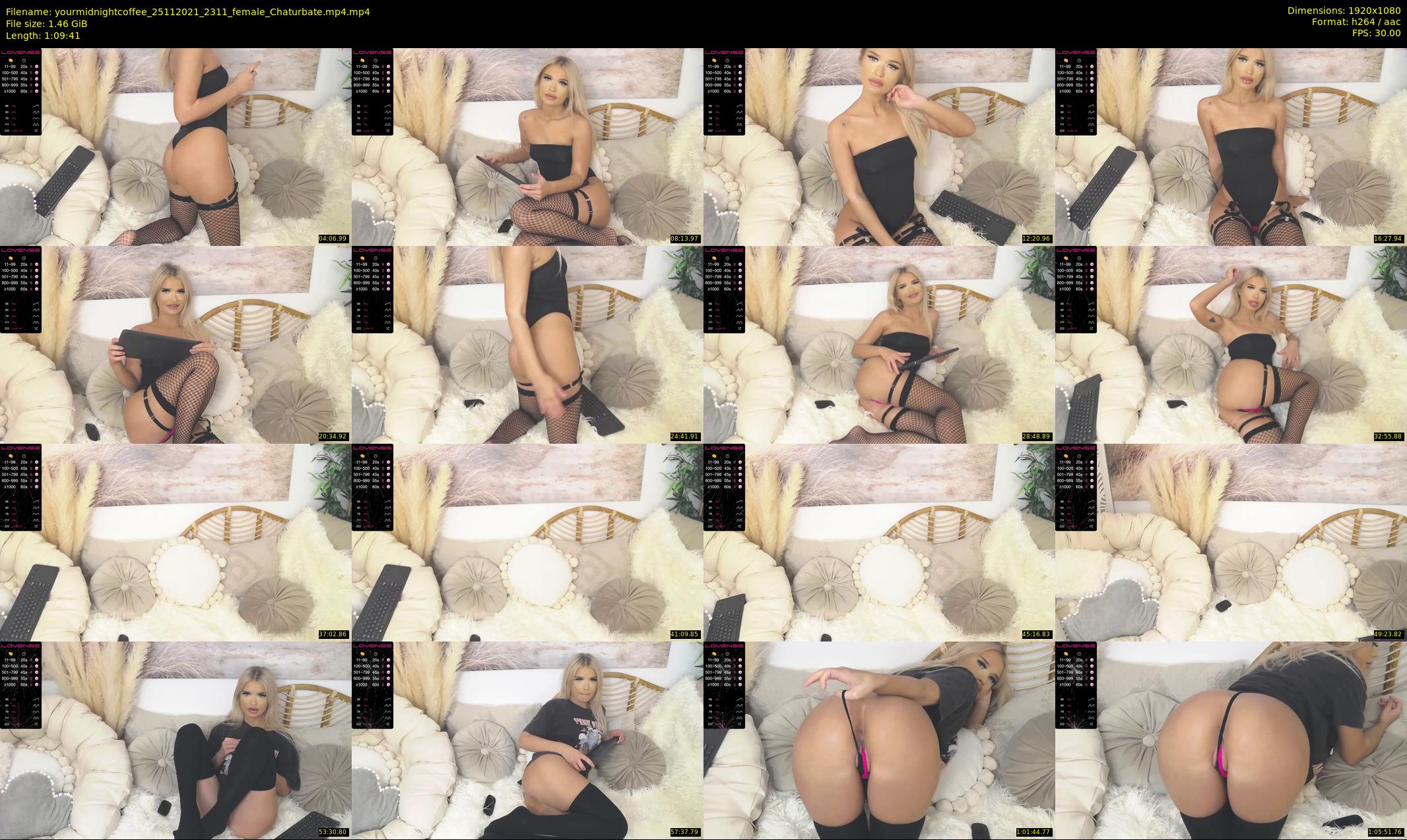 yourmidnightcoffee — 70 minute Chaturbate female cam show recording, 1080p, Nov 25, 2021