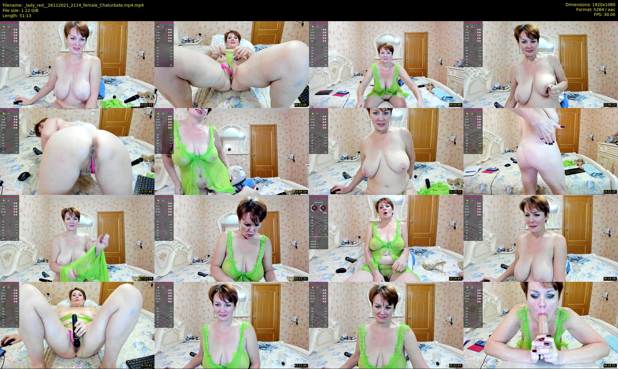 _lady_red_ — 52 minute Chaturbate female cam show recording, 1080p, Nov 26, 2021