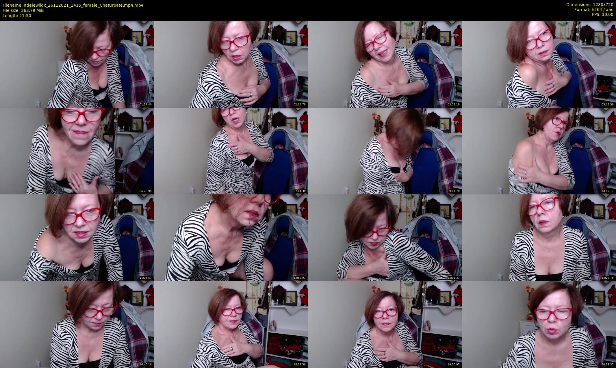 adelewildx — 22 minute Chaturbate female cam show recording, 720p, Nov 26, 2021
