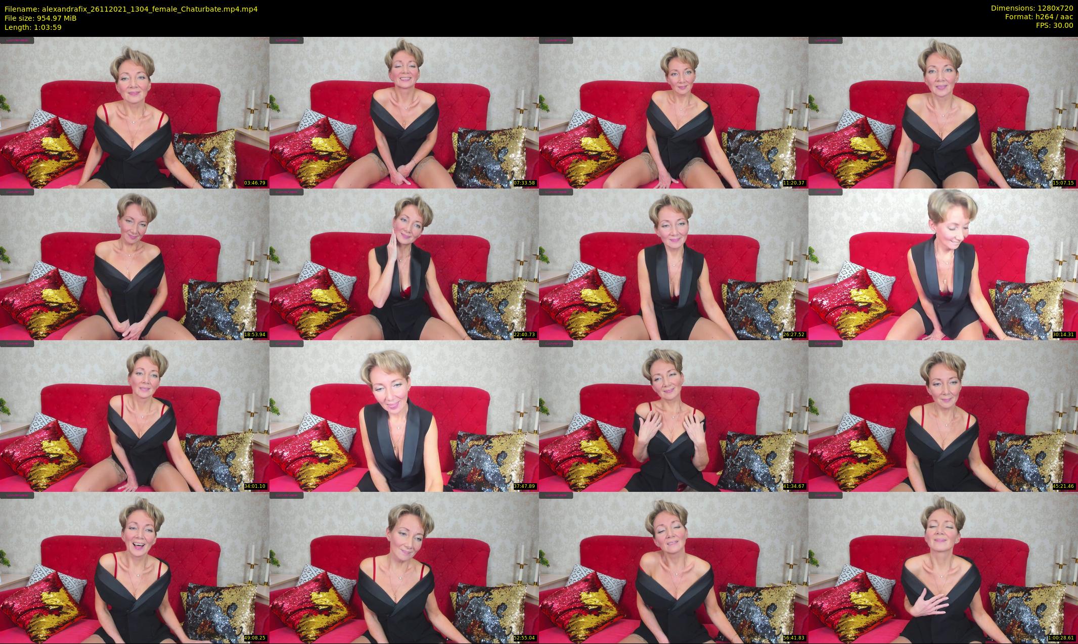 alexandrafix — 64 minute Chaturbate female cam show recording, 720p, Nov 26, 2021