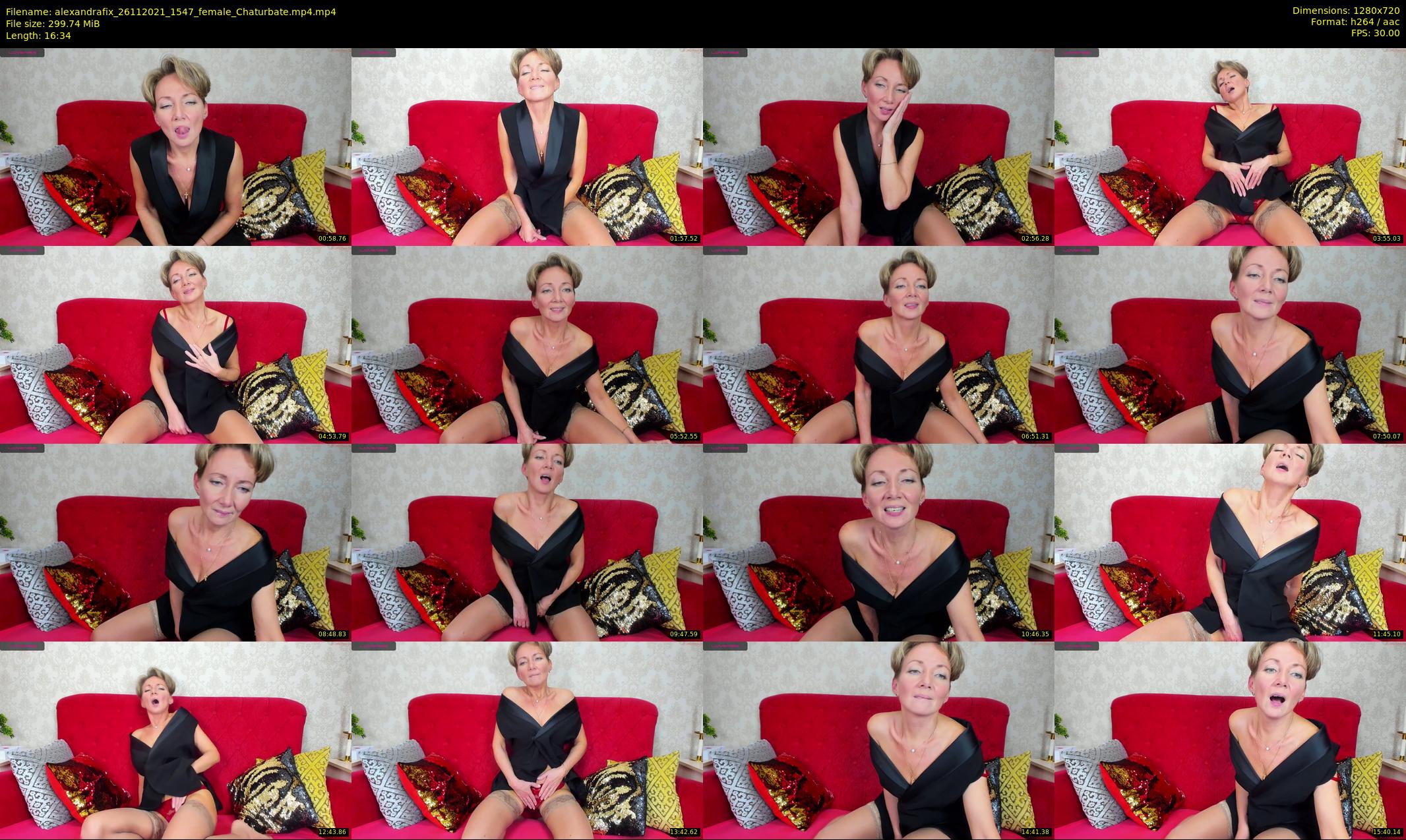 alexandrafix — 17 minute Chaturbate female cam show recording, 720p, Nov 26, 2021