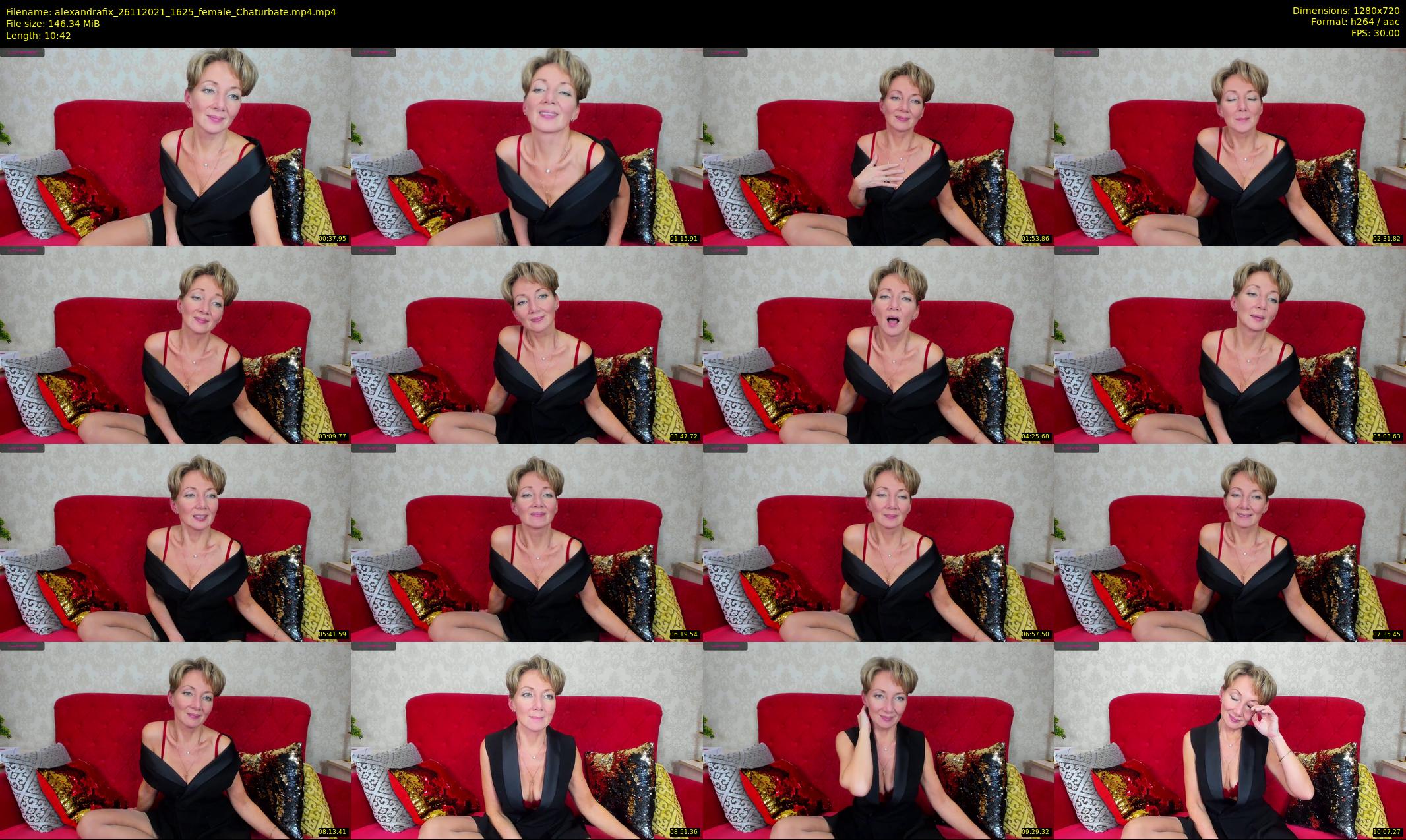 alexandrafix — 11 minute Chaturbate female cam show recording, 720p, Nov 26, 2021