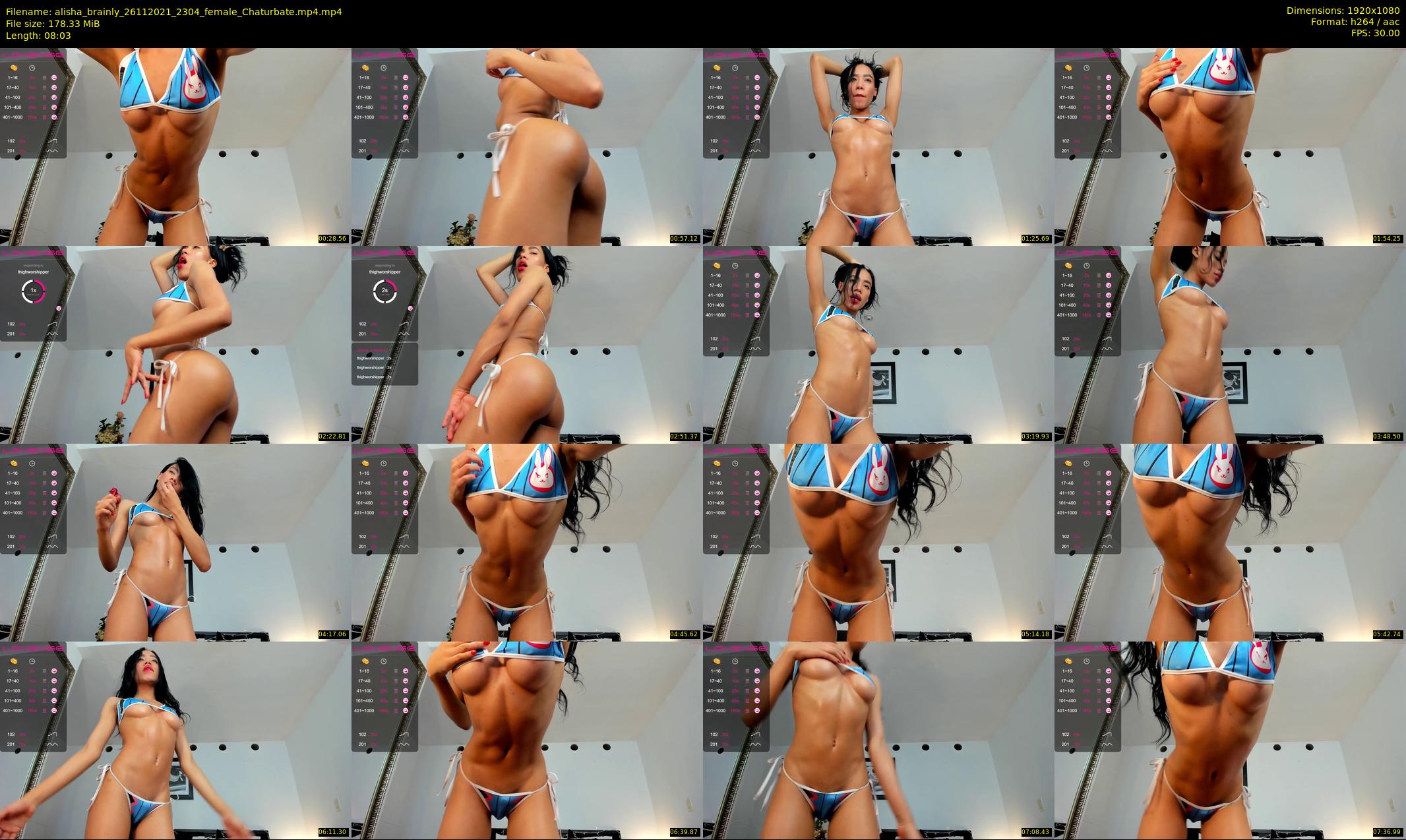 alisha_brainly — 9 minute Chaturbate female cam show recording, 1080p, Nov 26, 2021