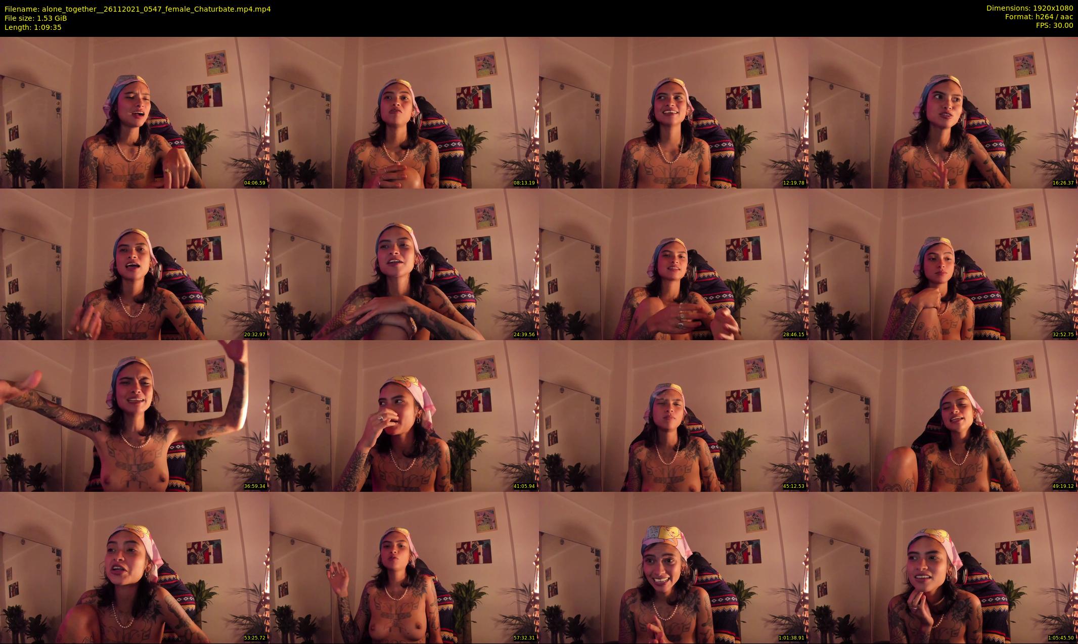 alone_together_ — 70 minute Chaturbate female cam show recording, 1080p, Nov 26, 2021
