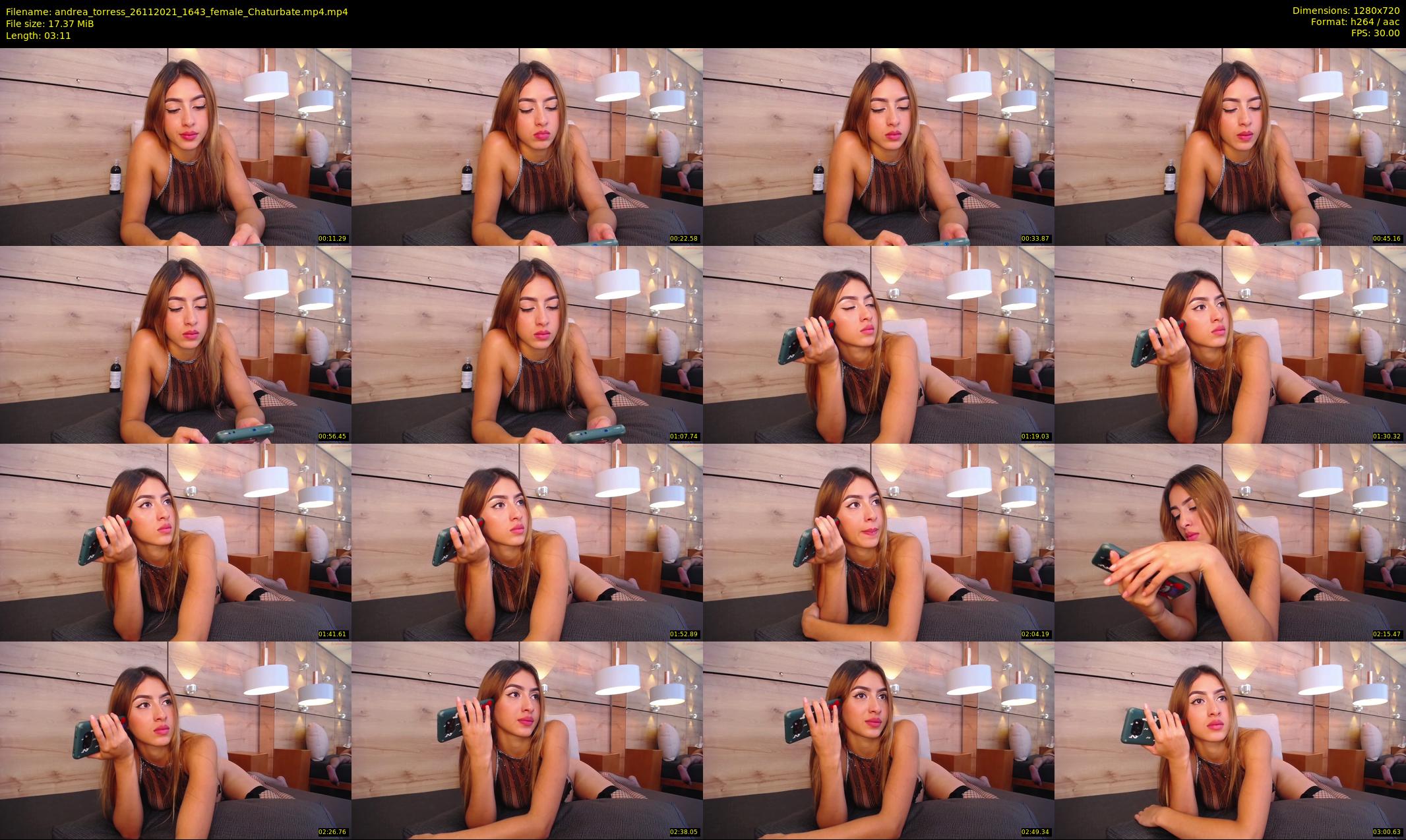 andrea_torress — 4 minute Chaturbate female cam show recording, 720p, Nov 26, 2021