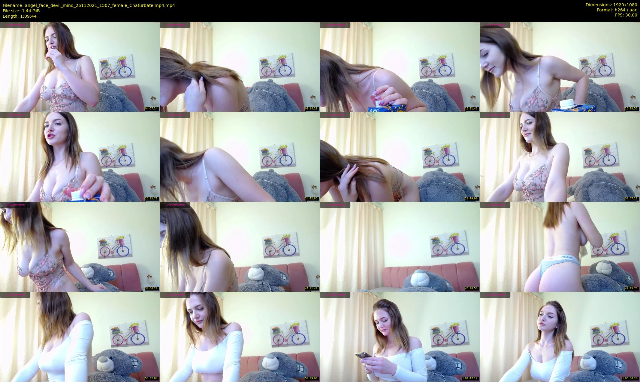 angel_face_devil_mind — 70 minute Chaturbate female cam show recording, 1080p, Nov 26, 2021