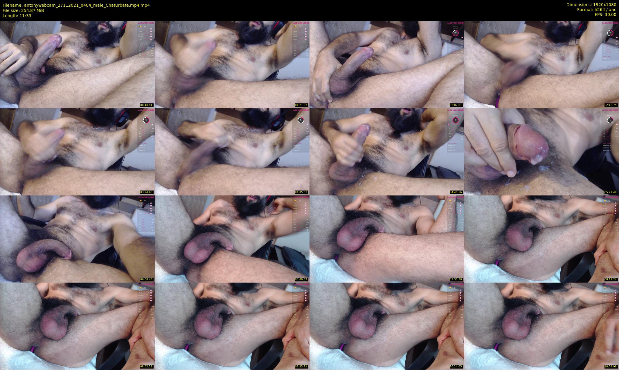 antonywebcam — 12 minute Chaturbate male cam show recording, 1080p, Nov 27, 2021