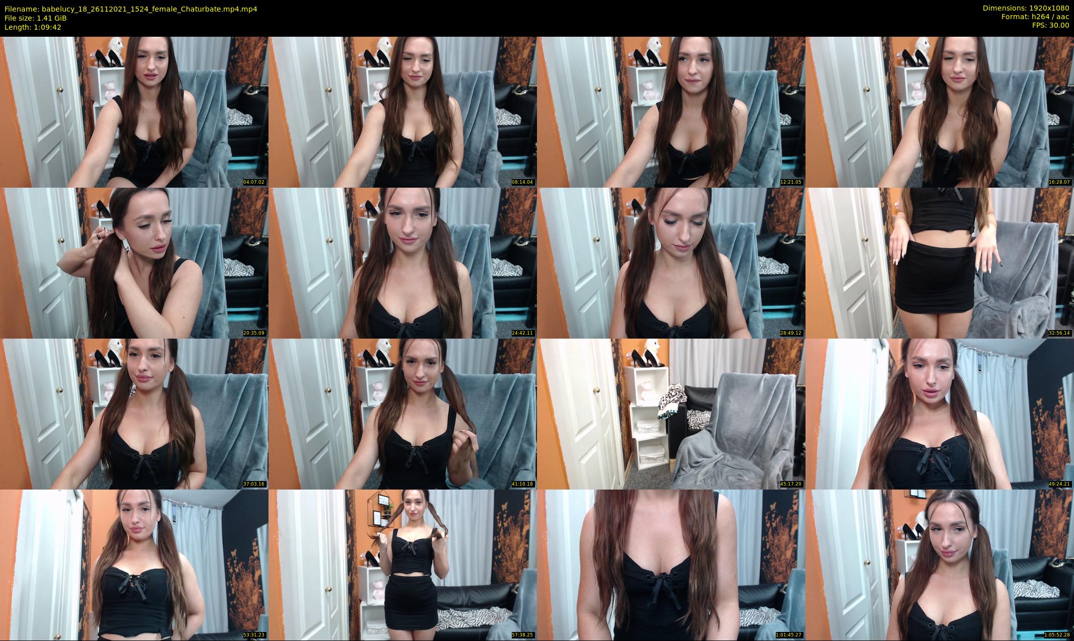 babelucy_18 — 70 minute Chaturbate female cam show recording, 1080p, Nov 26, 2021
