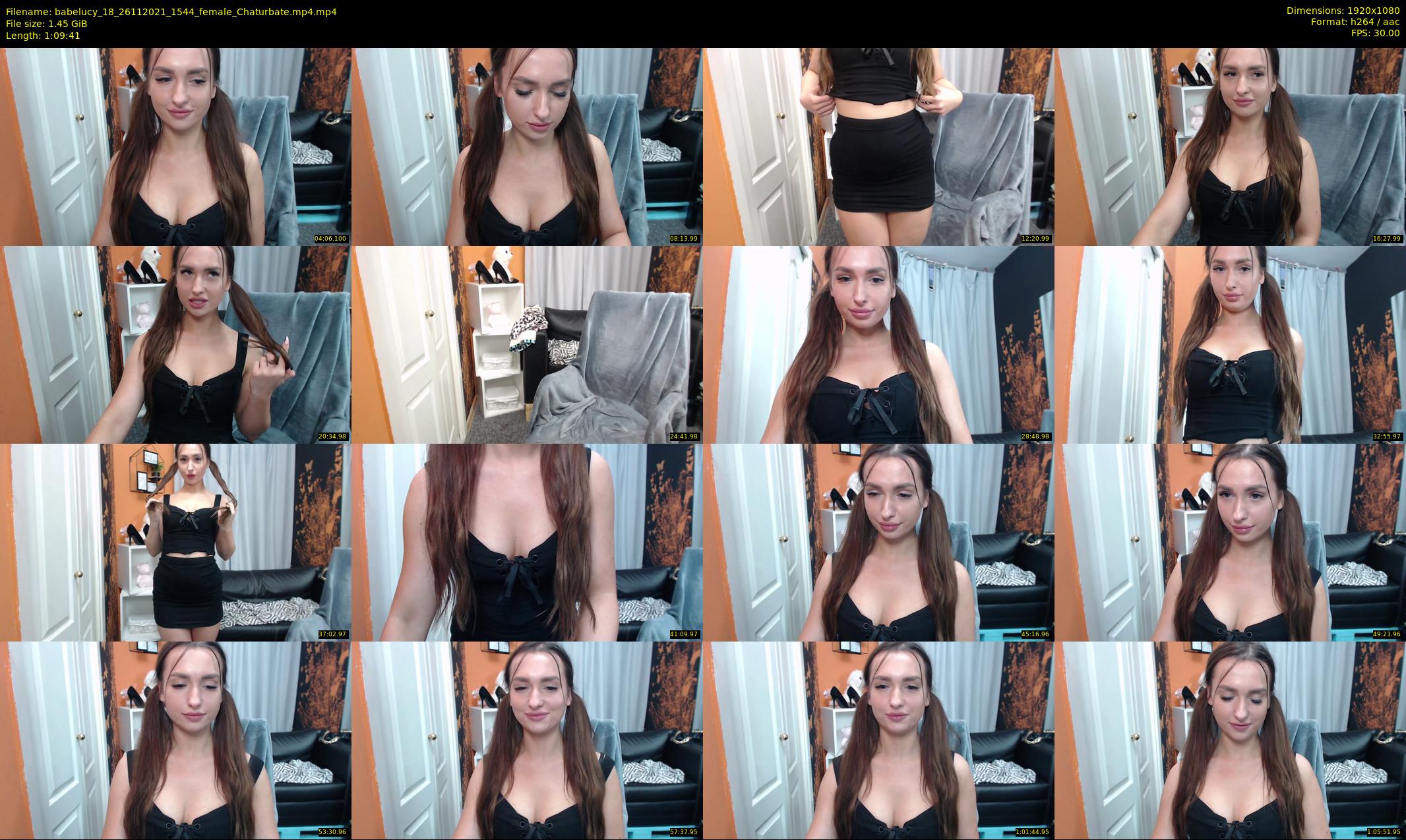 babelucy_18 — 70 minute Chaturbate female cam show recording, 1080p, Nov 26, 2021