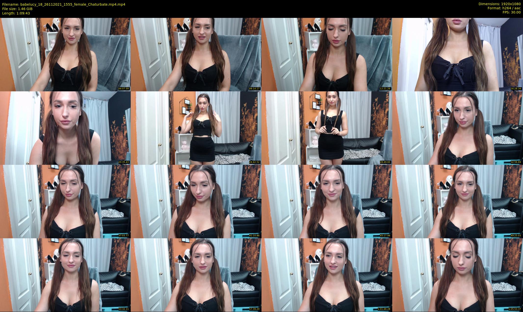 babelucy_18 — 70 minute Chaturbate female cam show recording, 1080p, Nov 26, 2021